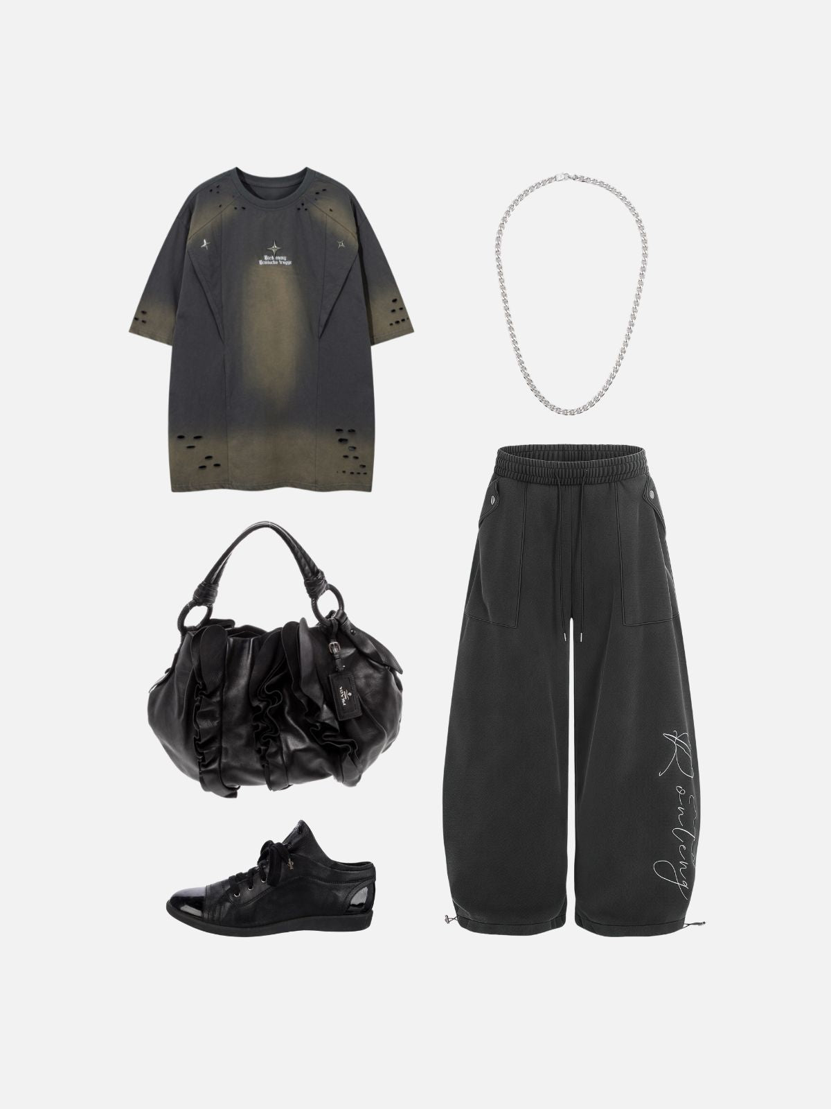Haaura Baggy Barrel Sweatpants