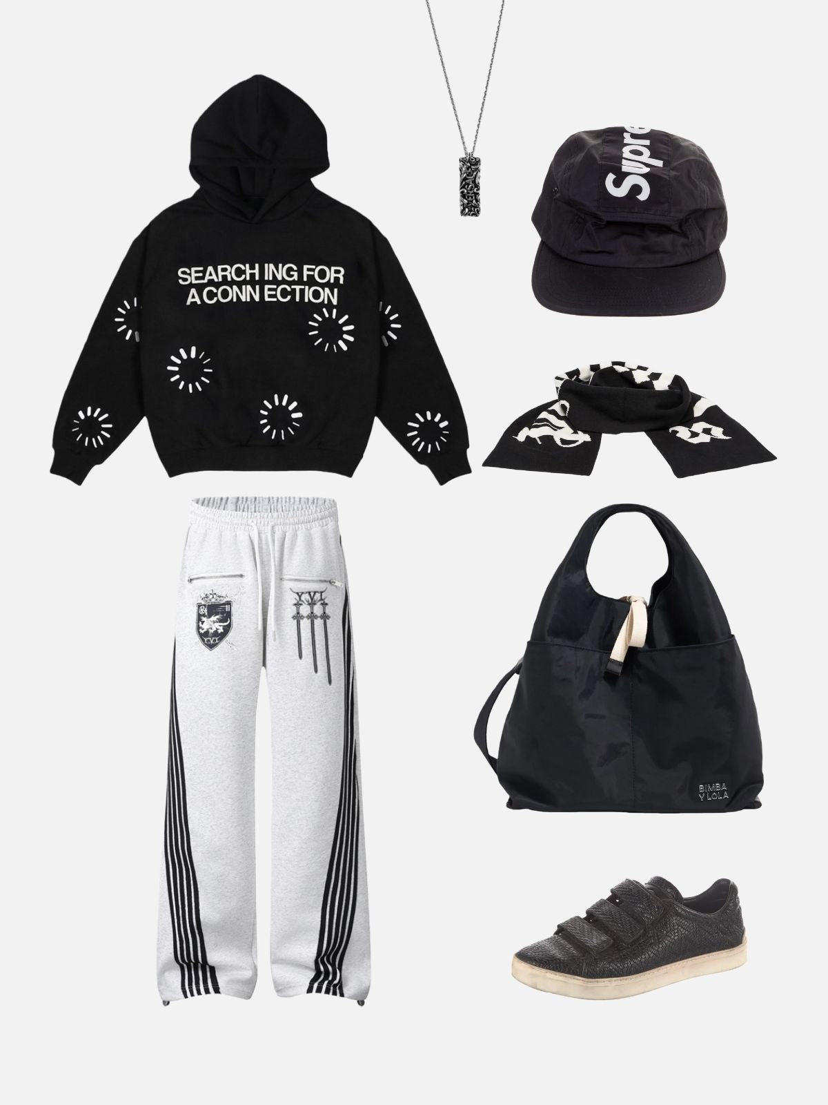 Haaura Emblem Jogger Pants