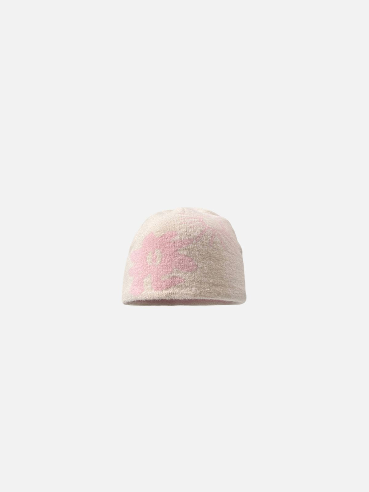 Haaura Ink Wash Floral Knit Beanie