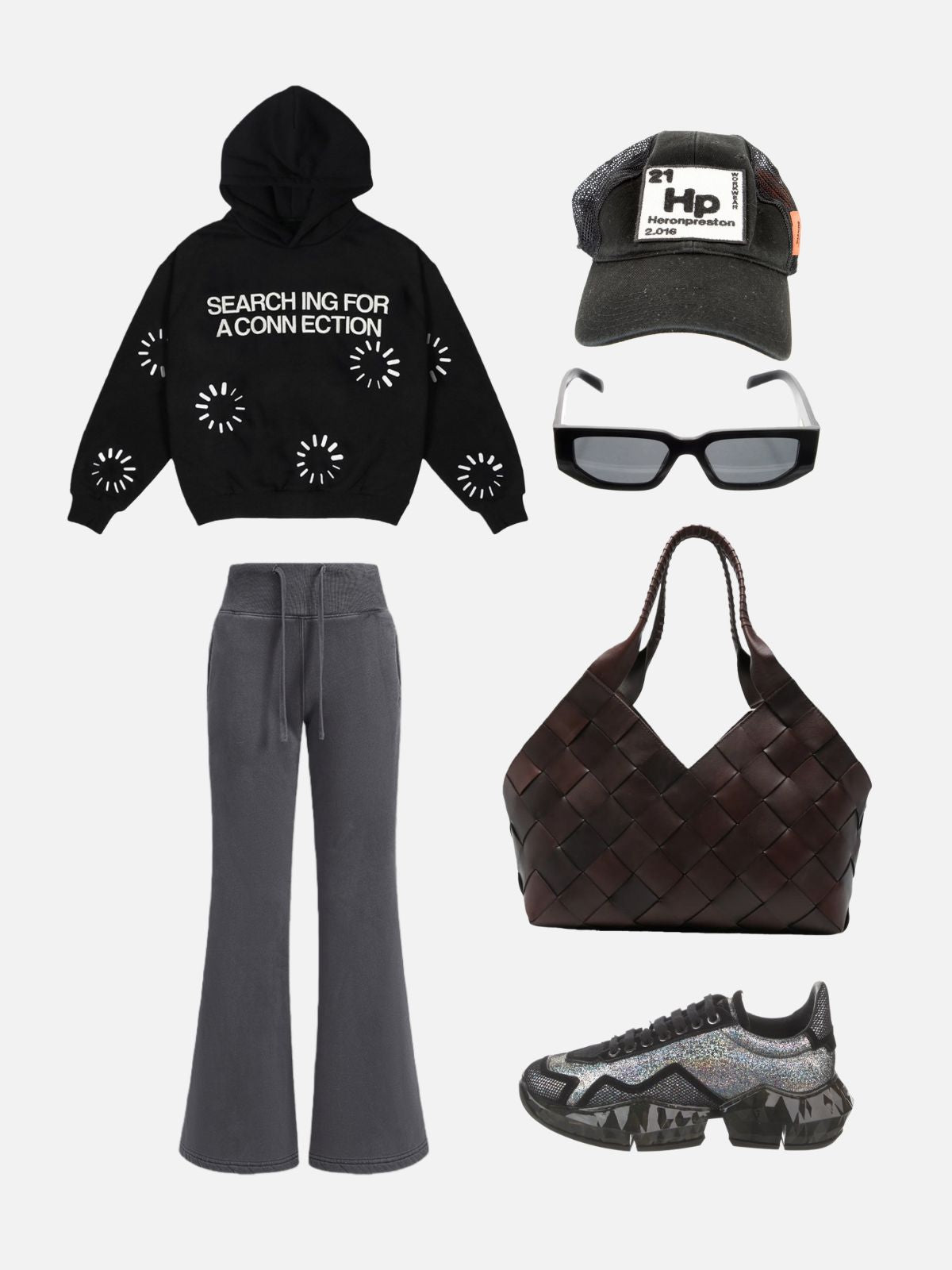 Haaura Solid Fleece Bootcut Sweatpants