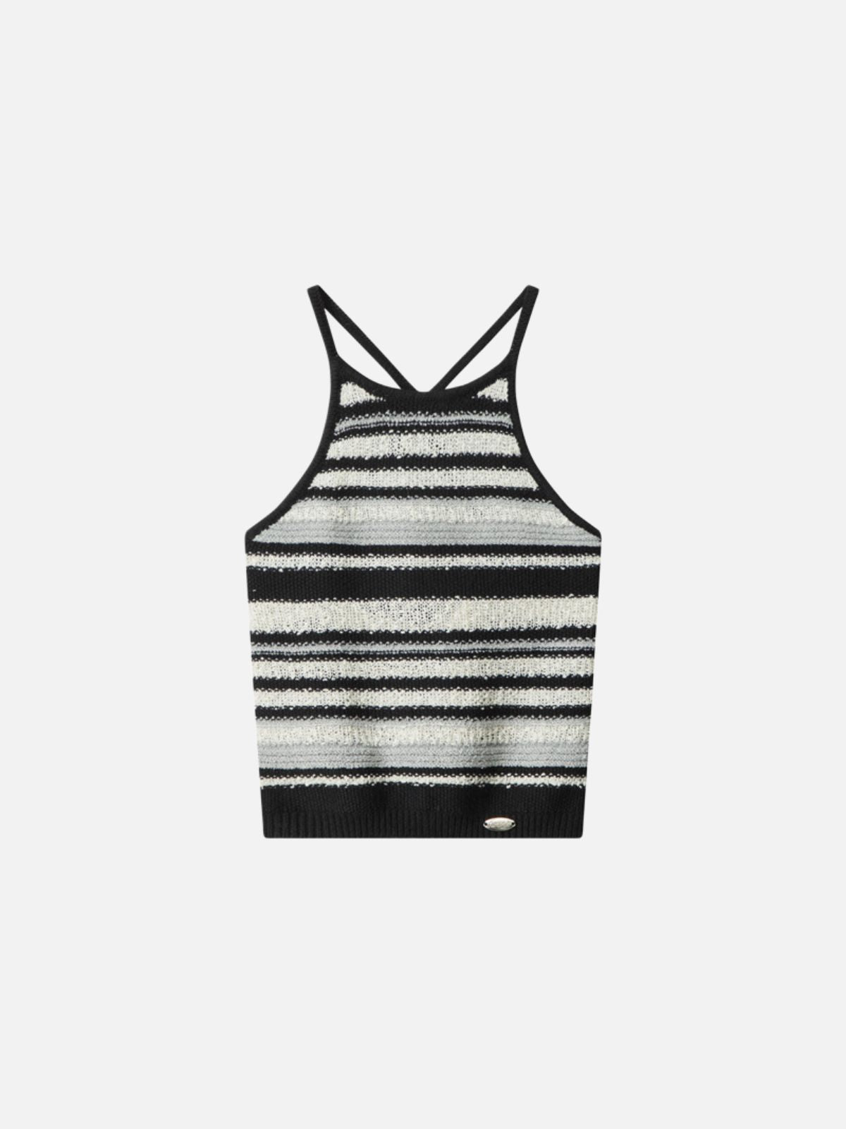 Haaura Stripe Y-Back Tank Top