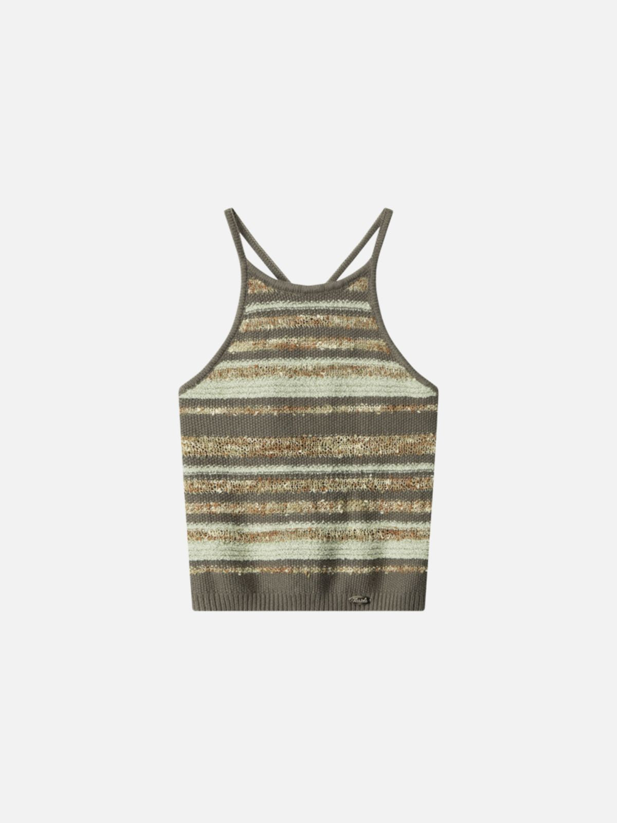 Haaura Stripe Y-Back Tank Top