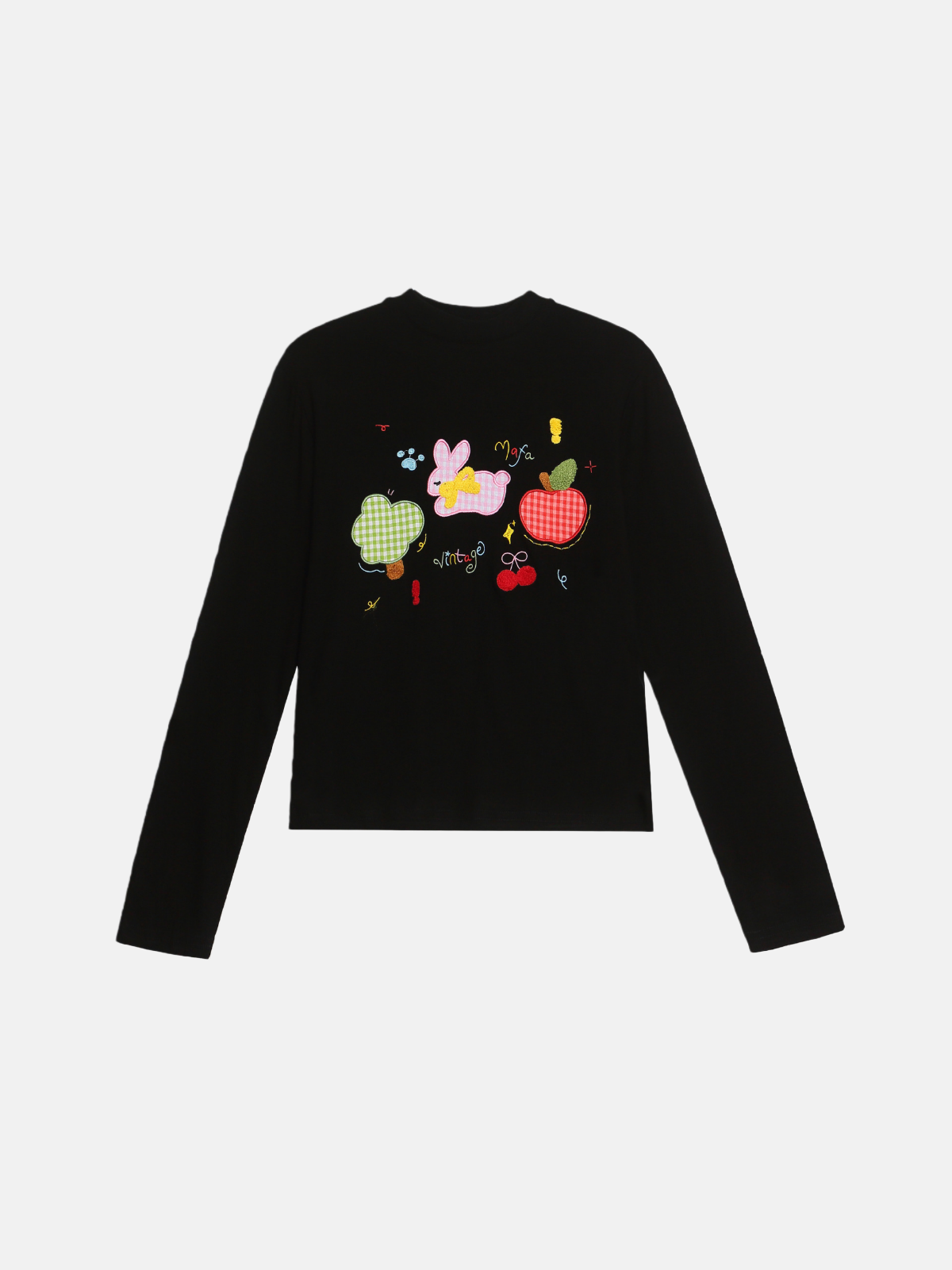 Haaura Vintage Rabbit Orchard Long Sleeve Tee
