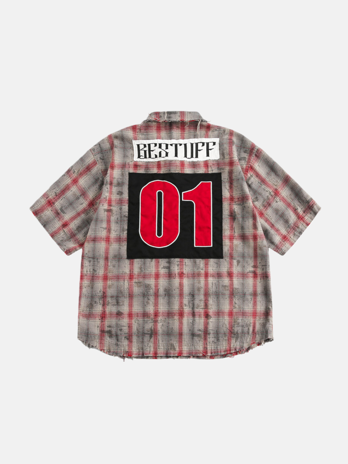 Haaura 01 Graphic Plaid Shirt