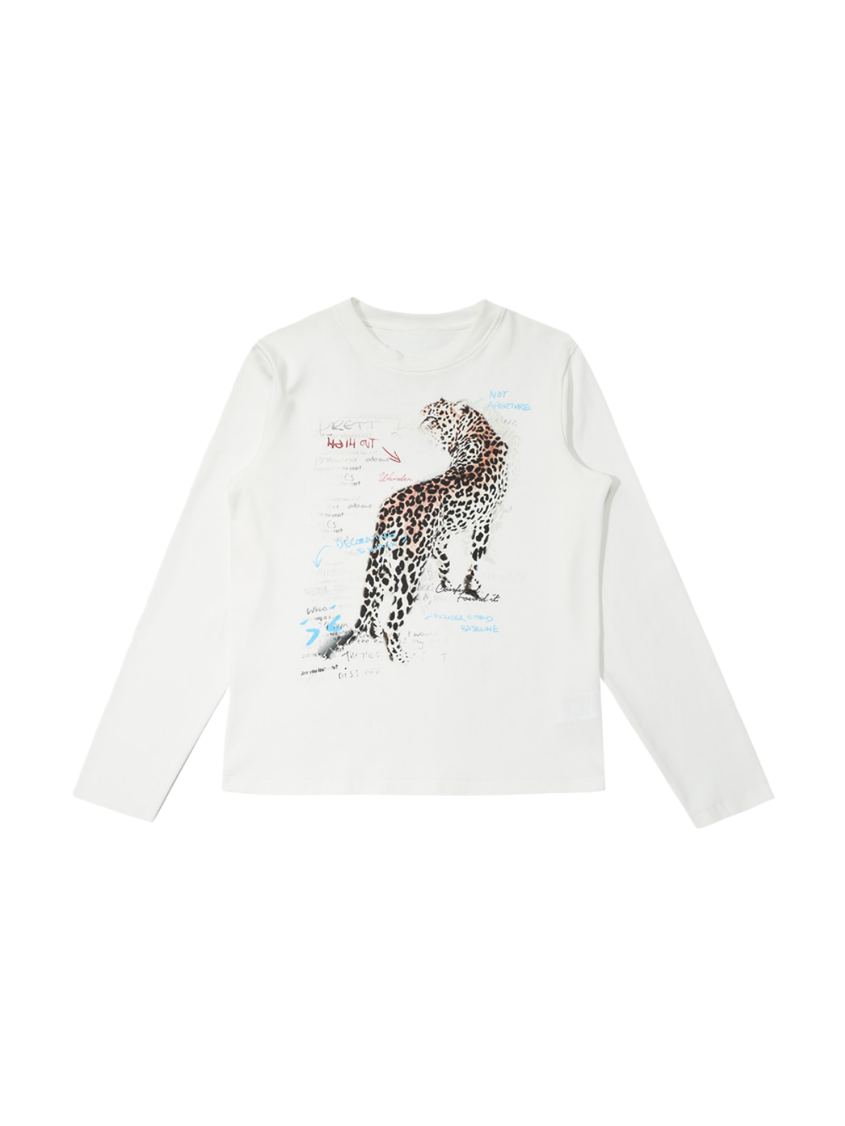 Haaura Chicago Tech Leopard Long Sleeve Top