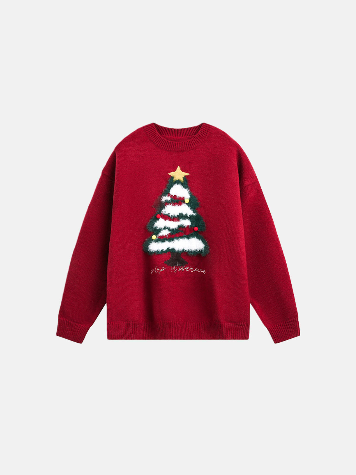 Haaura 3D Christmas Tree 1998 Knit Sweater