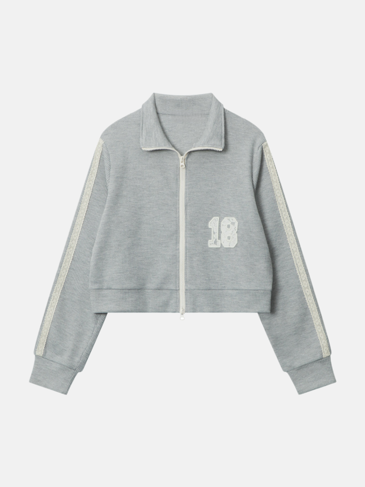 Haaura 18 Striped Zipper Jacket