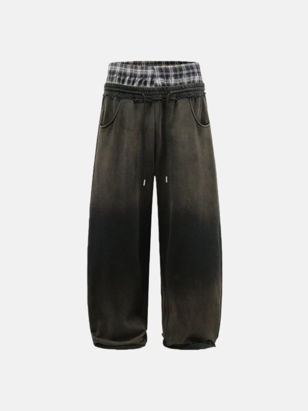 Haaura Double Waist Vintage Baaggy Sweatpants