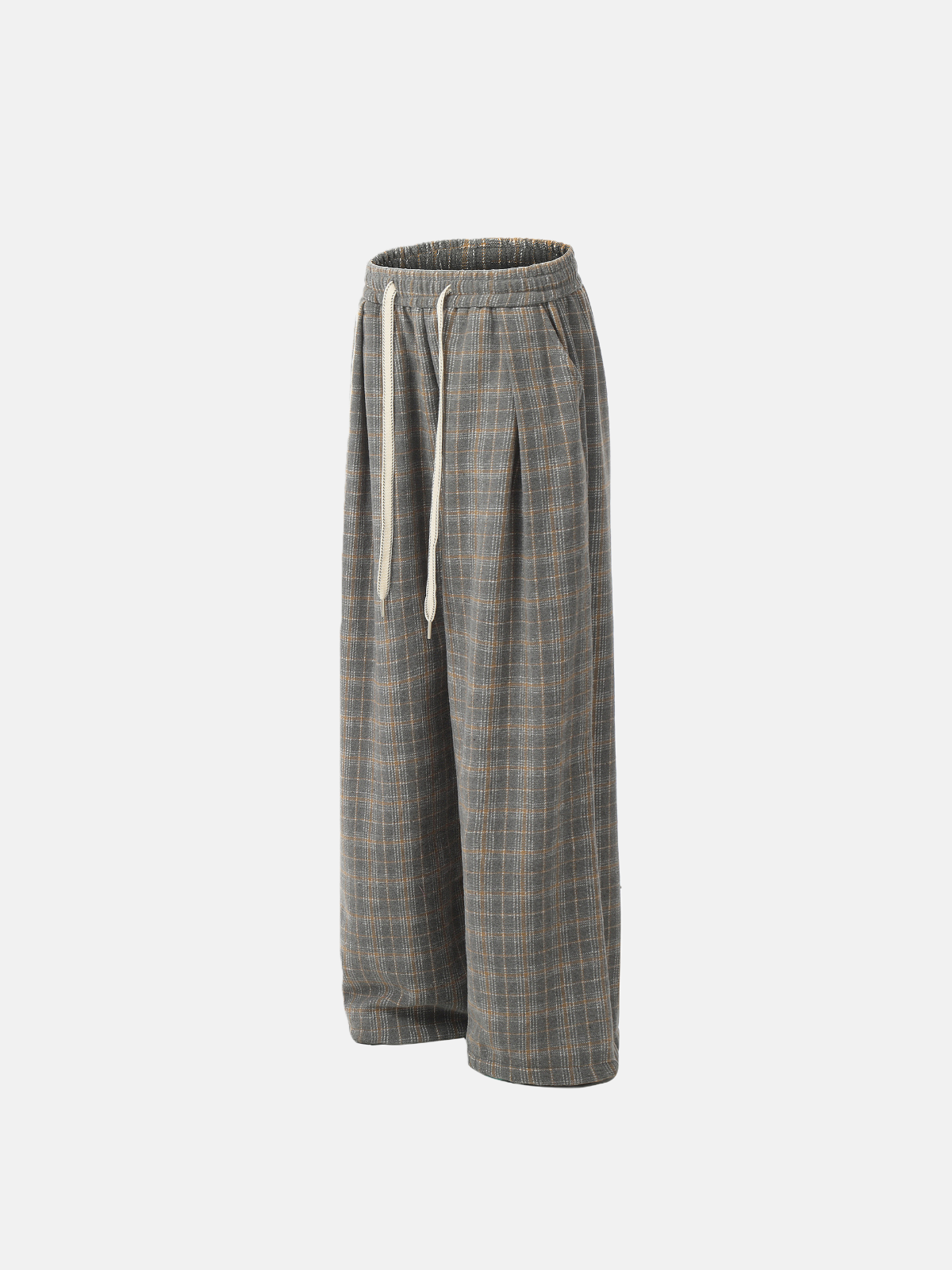 Haaura Plaid Baaggy Sweatpants