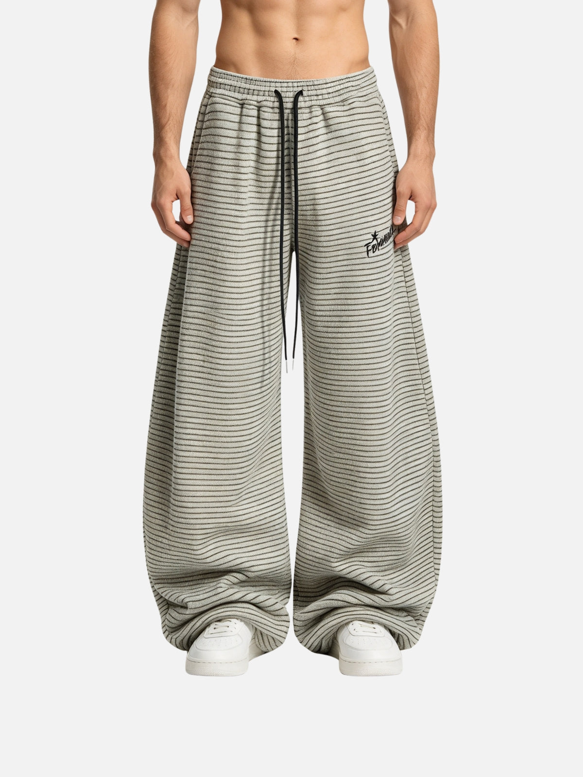 Haaura Founder Stripe Super Baggy Sweatpants