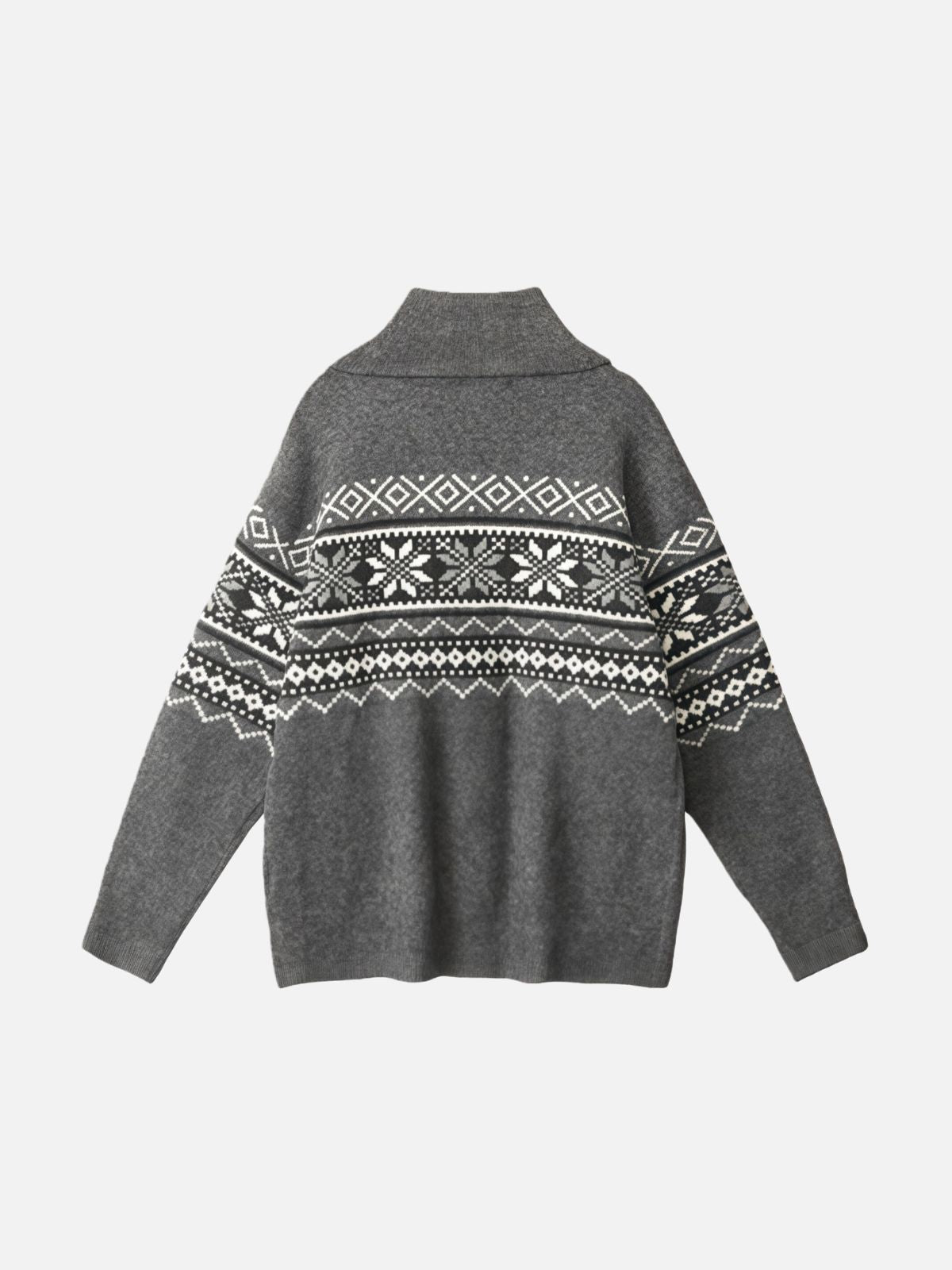 Haaura Fair Isle Toggle Cardigan