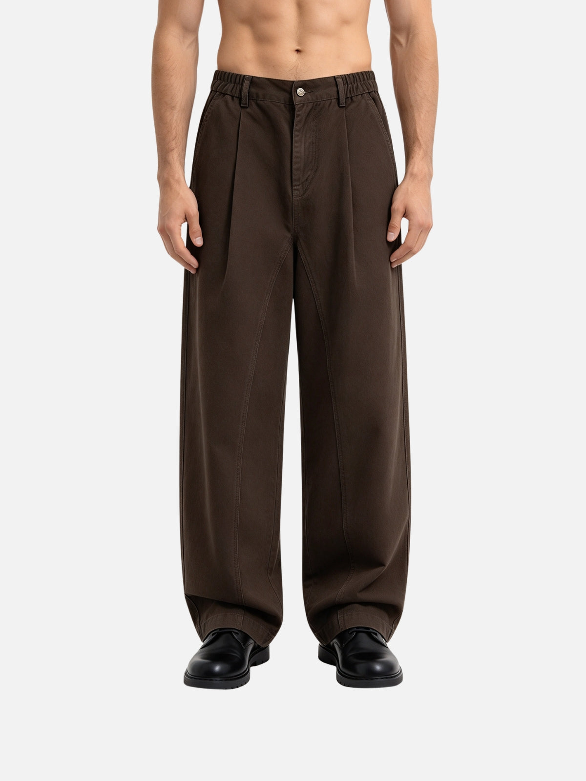 Haaura Pleated Wide Leg Pants