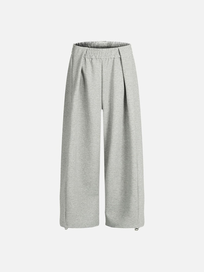 Haaura Deconstructive Wrinkle Baaggy Sweatpants