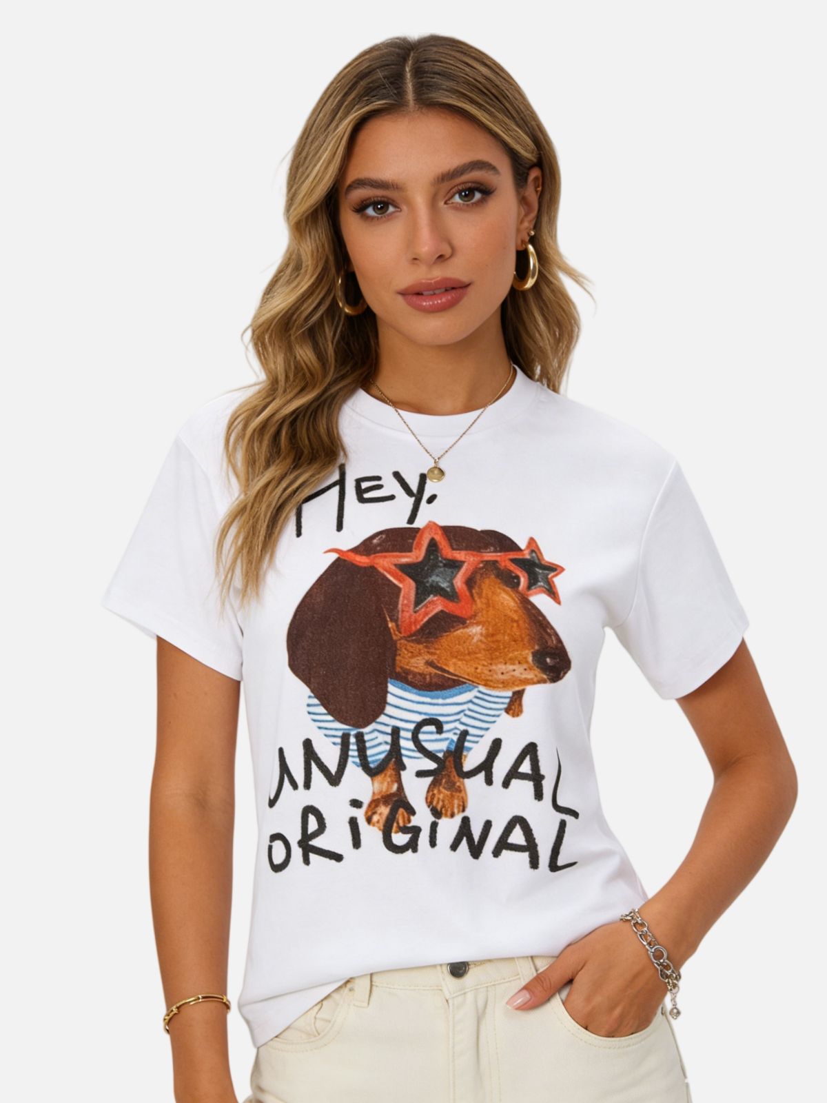 Haaura Dachshund Graphic Tee