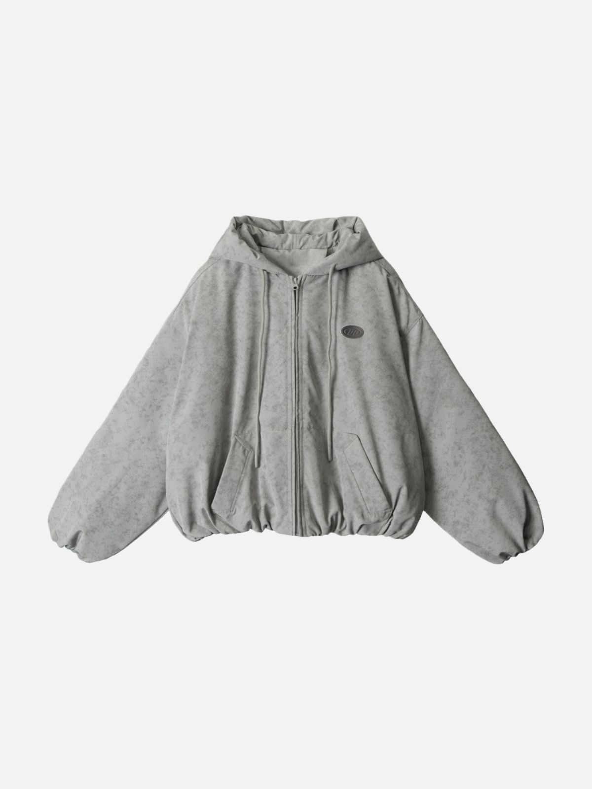 Haaura Logo Zip-Up Coat