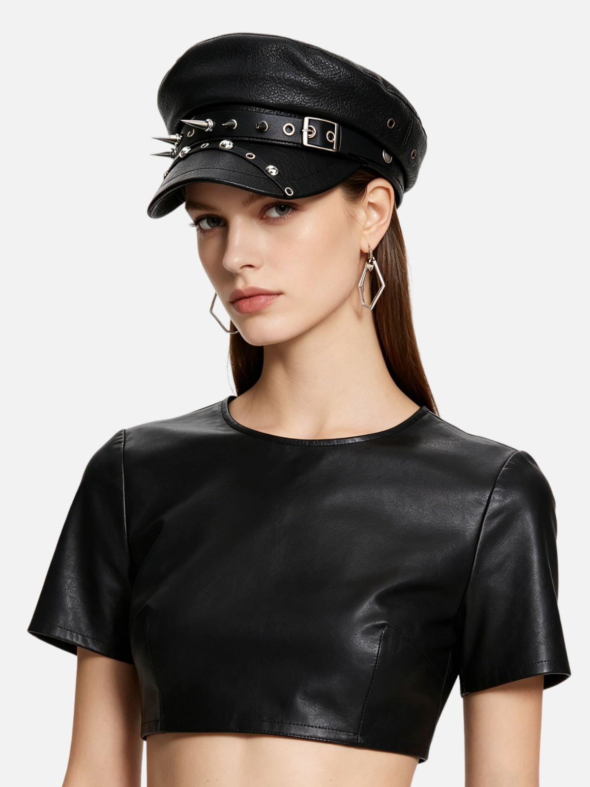 Haaura Spike Studded Cap