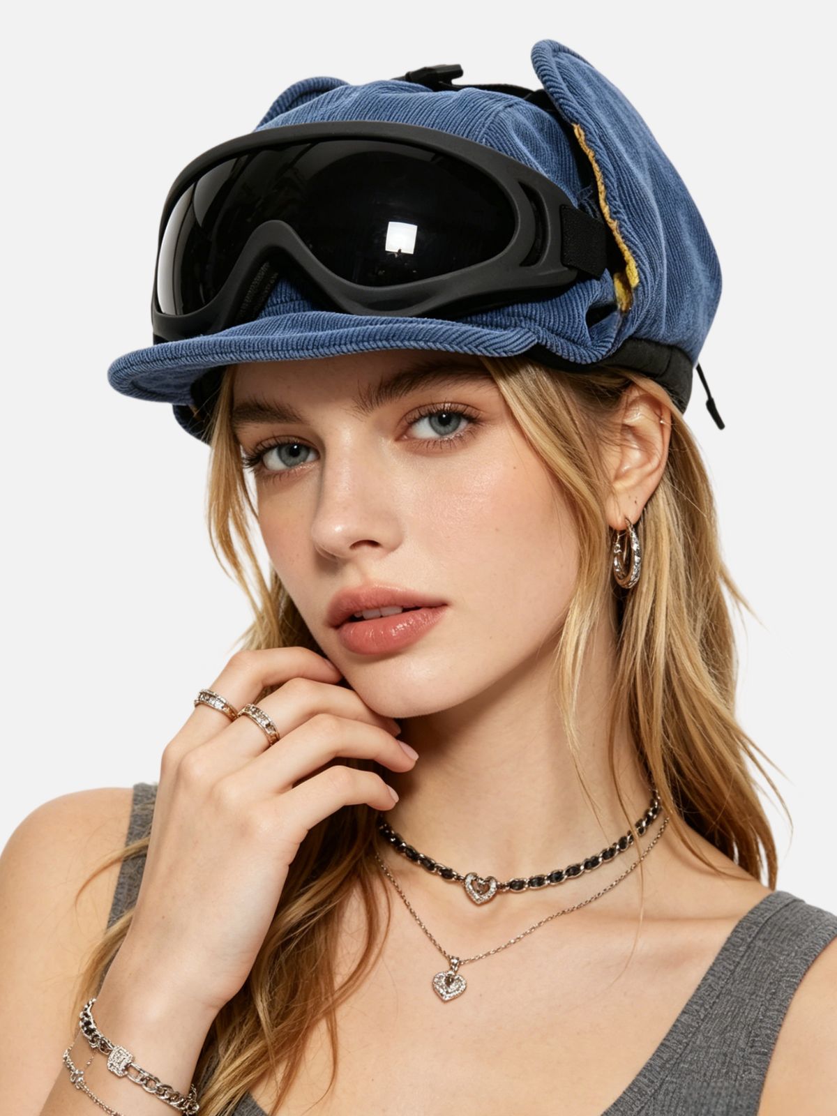 Cycling Windproof Warm Glasses Hat