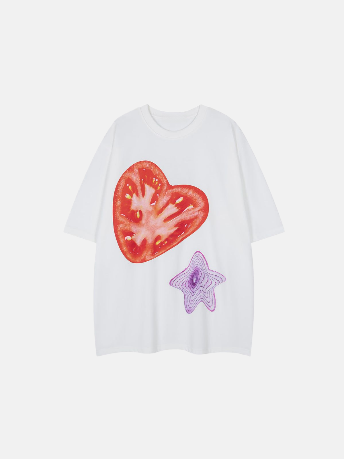 Haaura Heart Star Graphic Tee