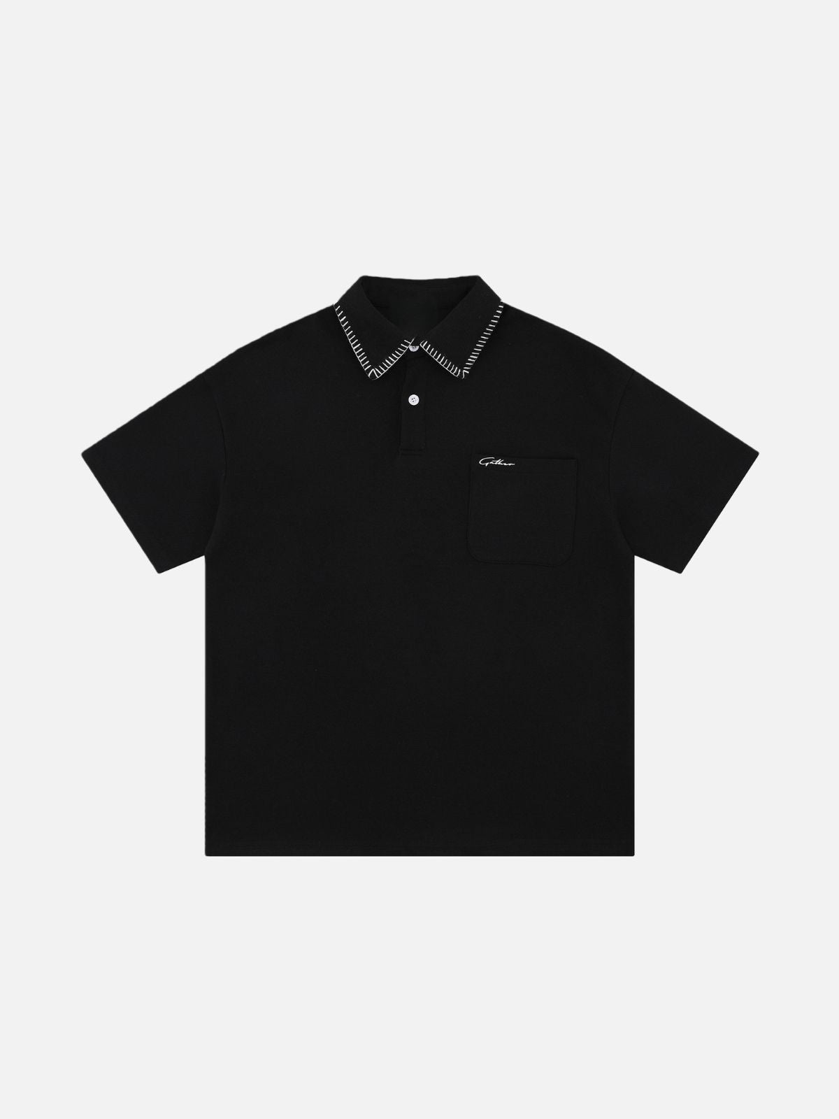 Haaura Contrast Trim Polo Shirt