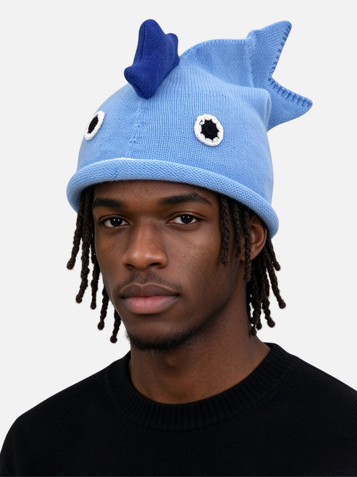 Cozy Shark Fin Knit Beanie