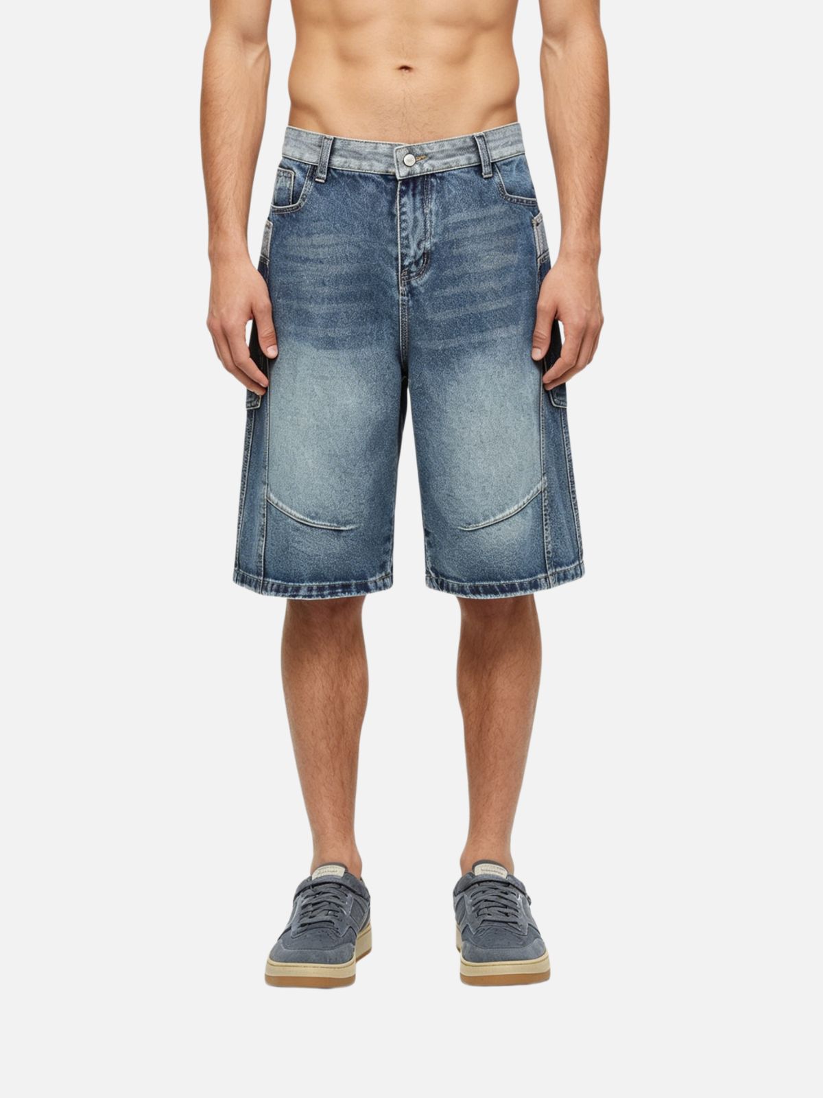 Haaura Baggy Patchwork Jorts