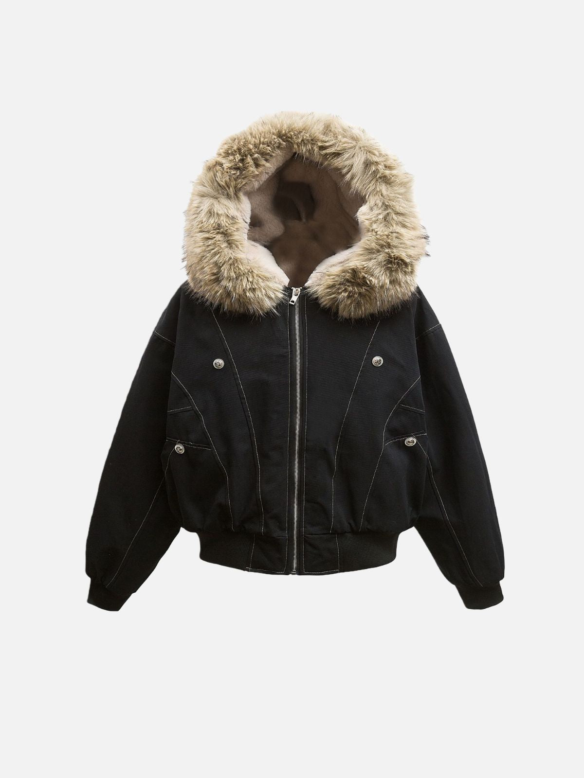 Haaura Sherpa-Lined Utility Jacket