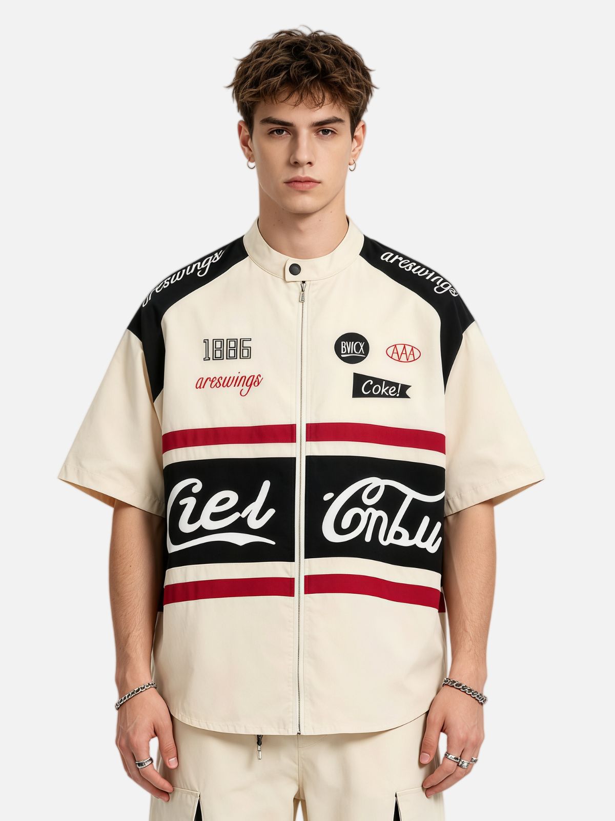 Haaura Racing Zip Up Shirt