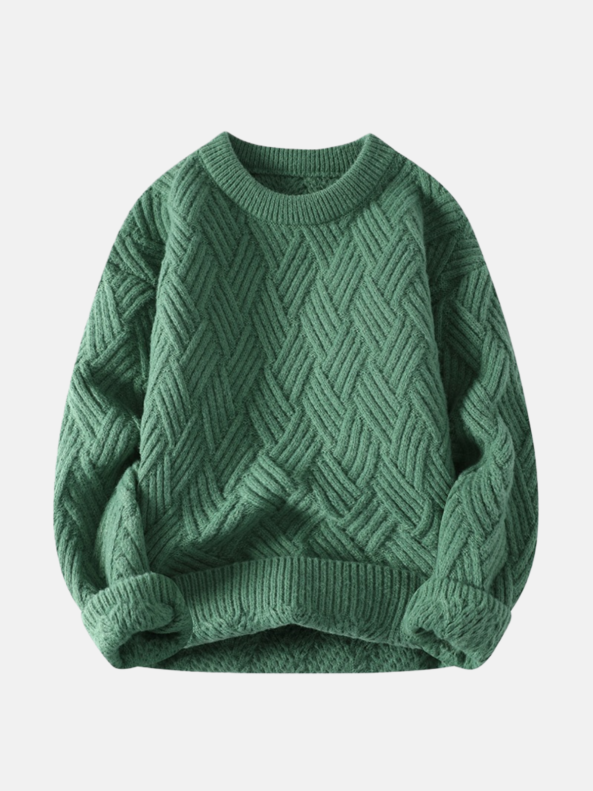 Haaura Solid Twist Sweater