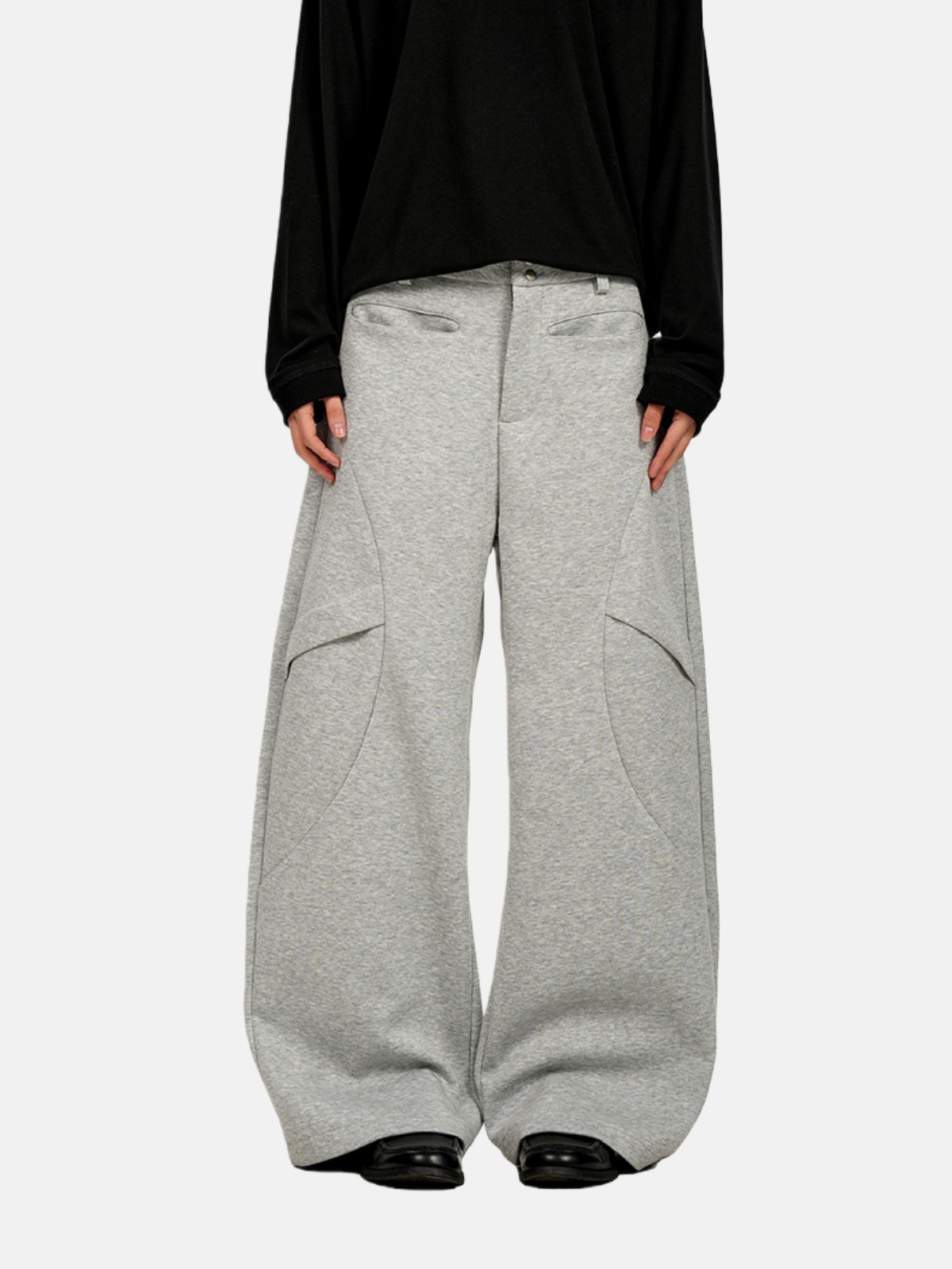 Haaura Seam Panel Baggy Pants