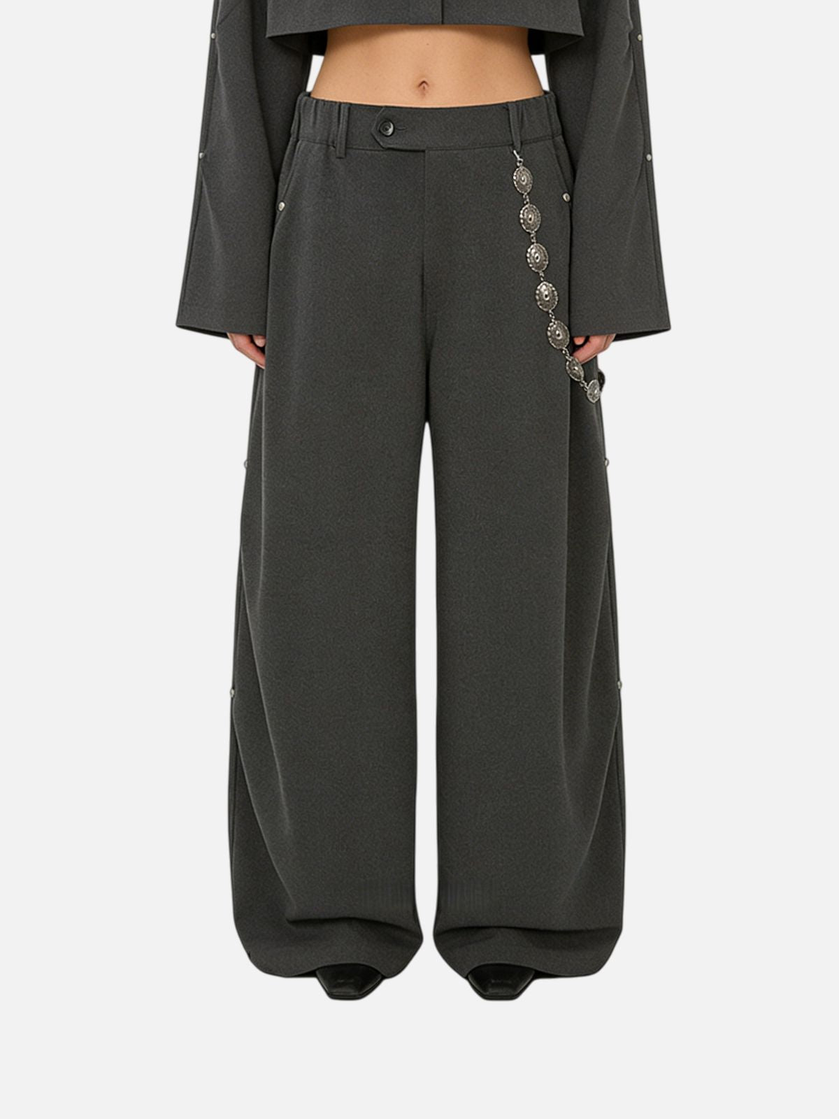 Haaura Chain Baggy Pants