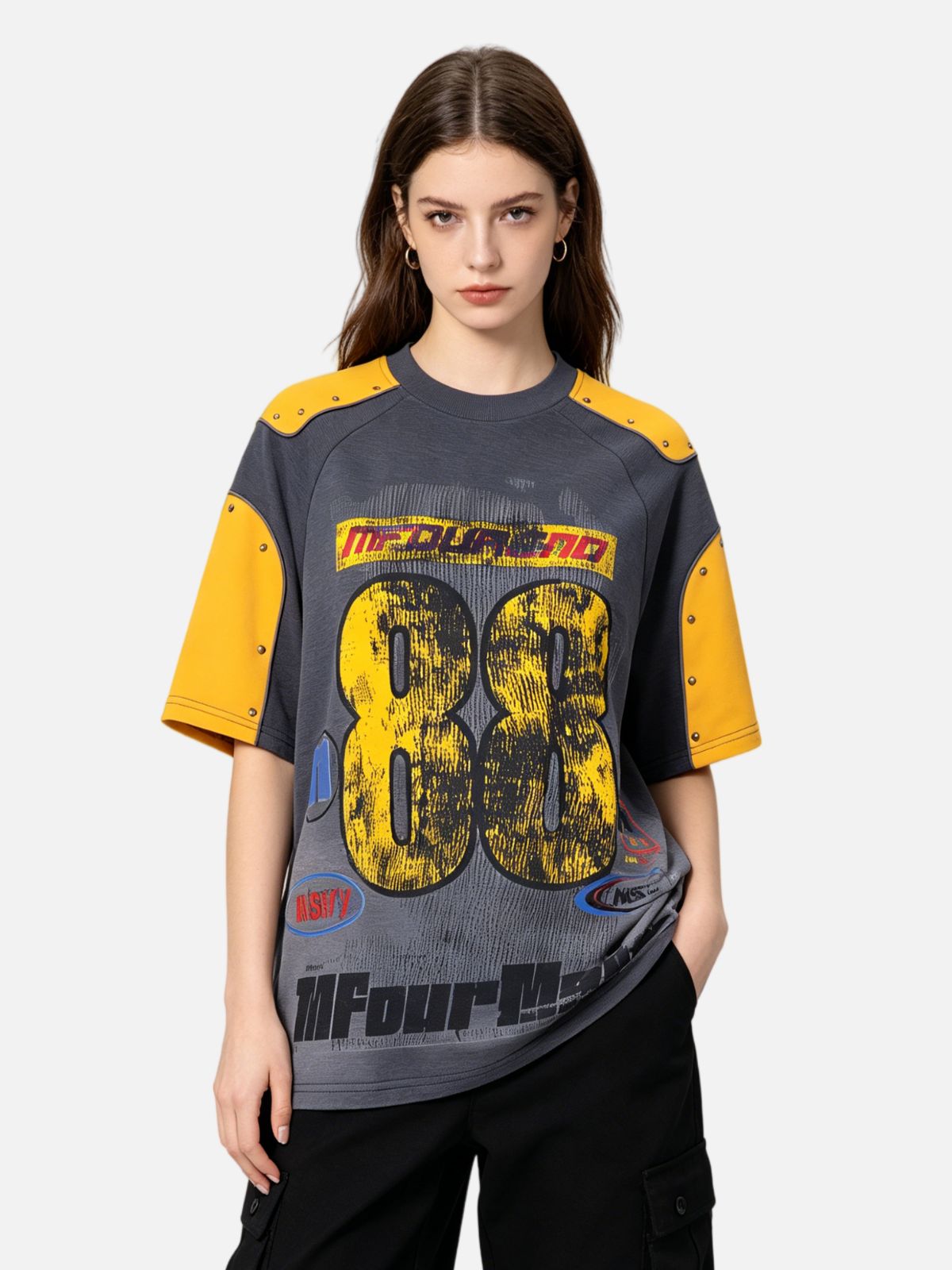 Haaura Vintage Raglan Number 88 Tee