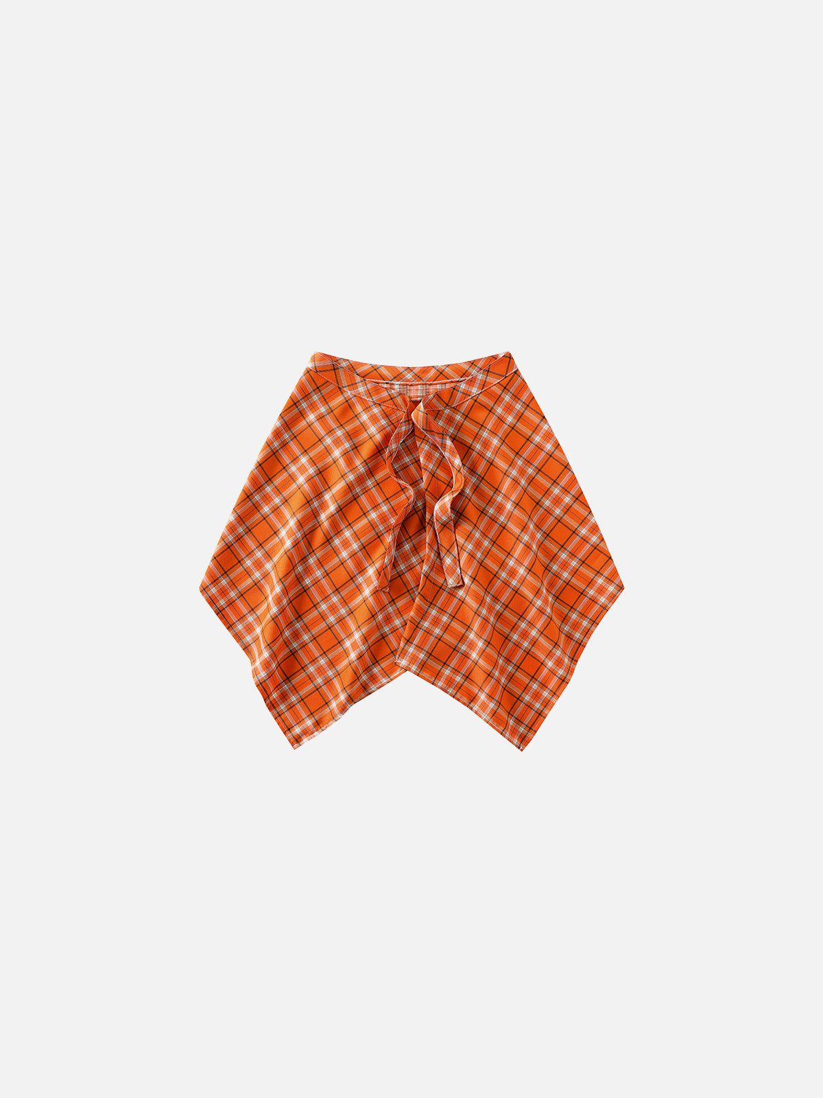 Vintage Plaid Dress Over Pants