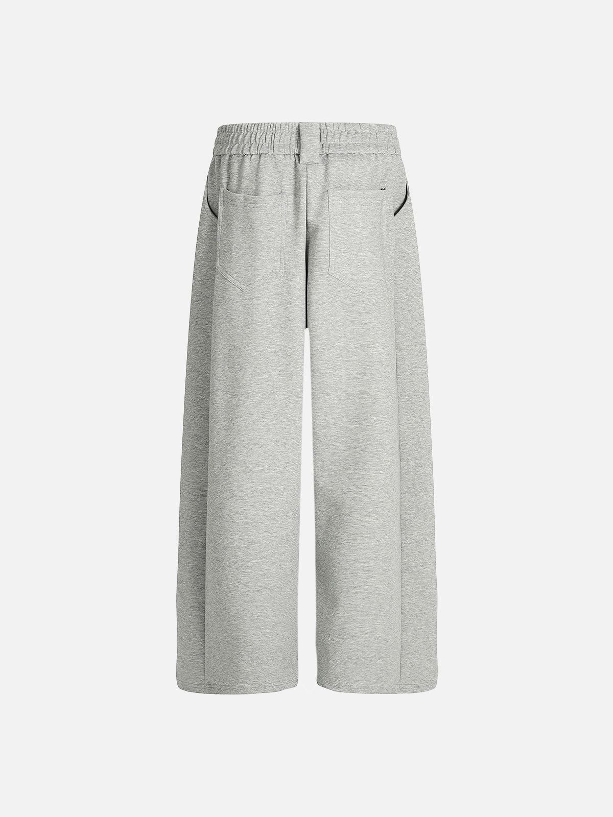 Haaura Deconstructive Wrinkle Baaggy Sweatpants