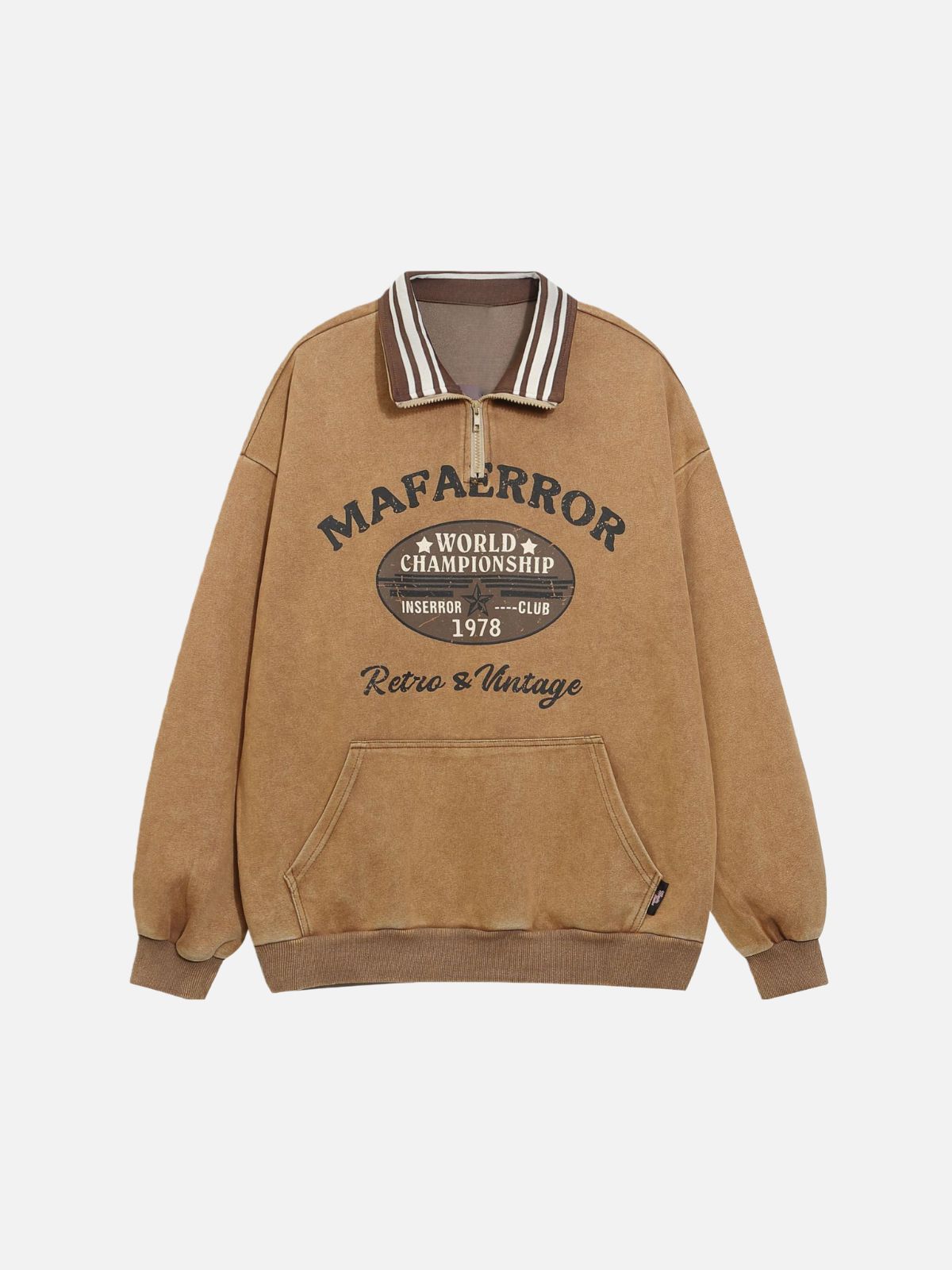 Haaura World Championship Retro Collar Sweatshirt