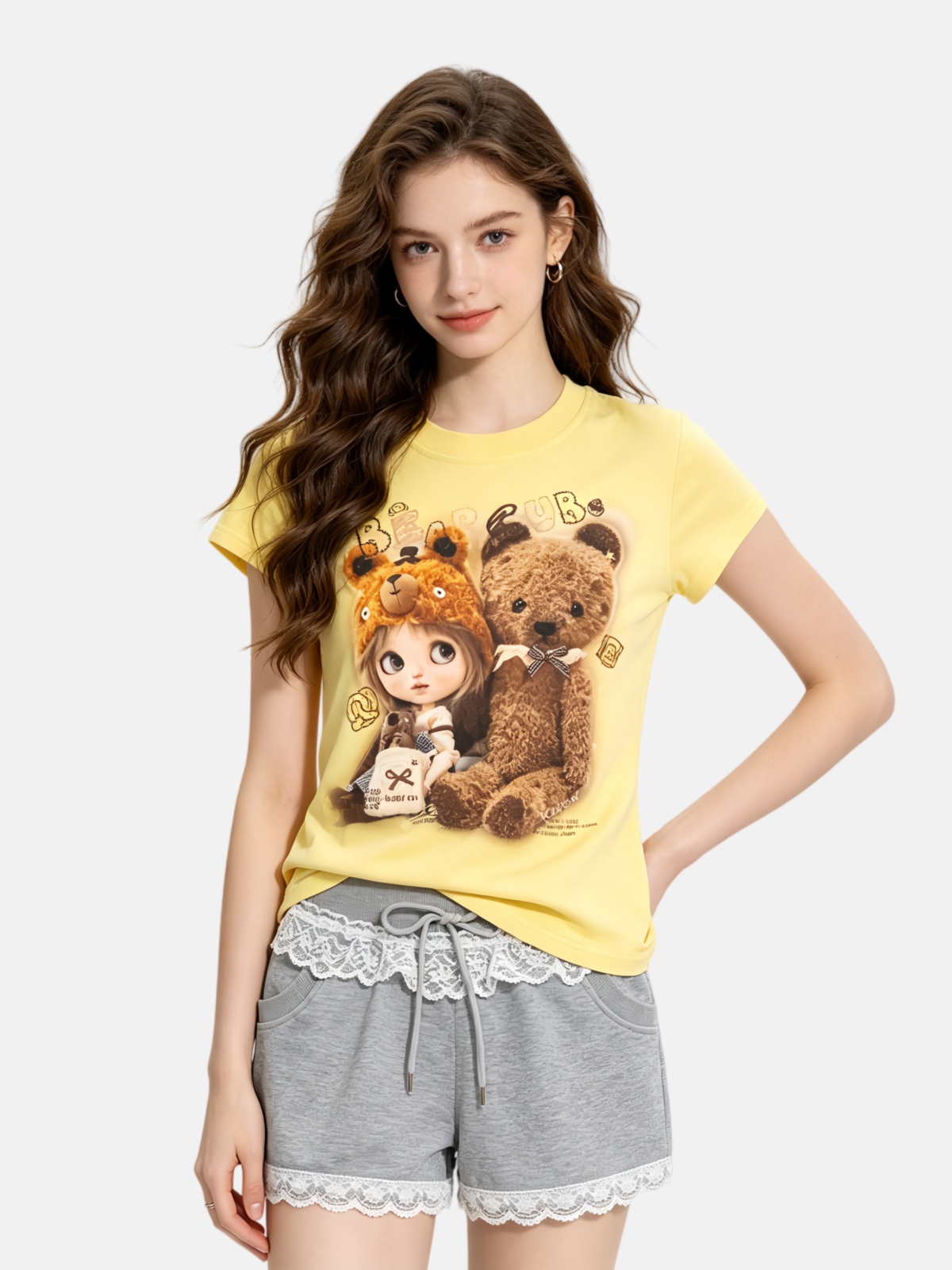 Haaura Beary Cute Graphic Tee