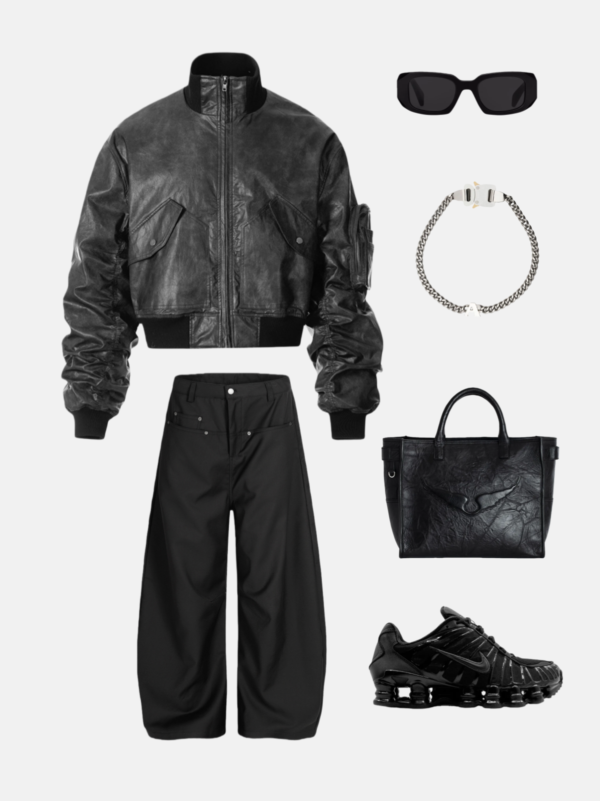 Haaura Biker Zip Pocket Jacket
