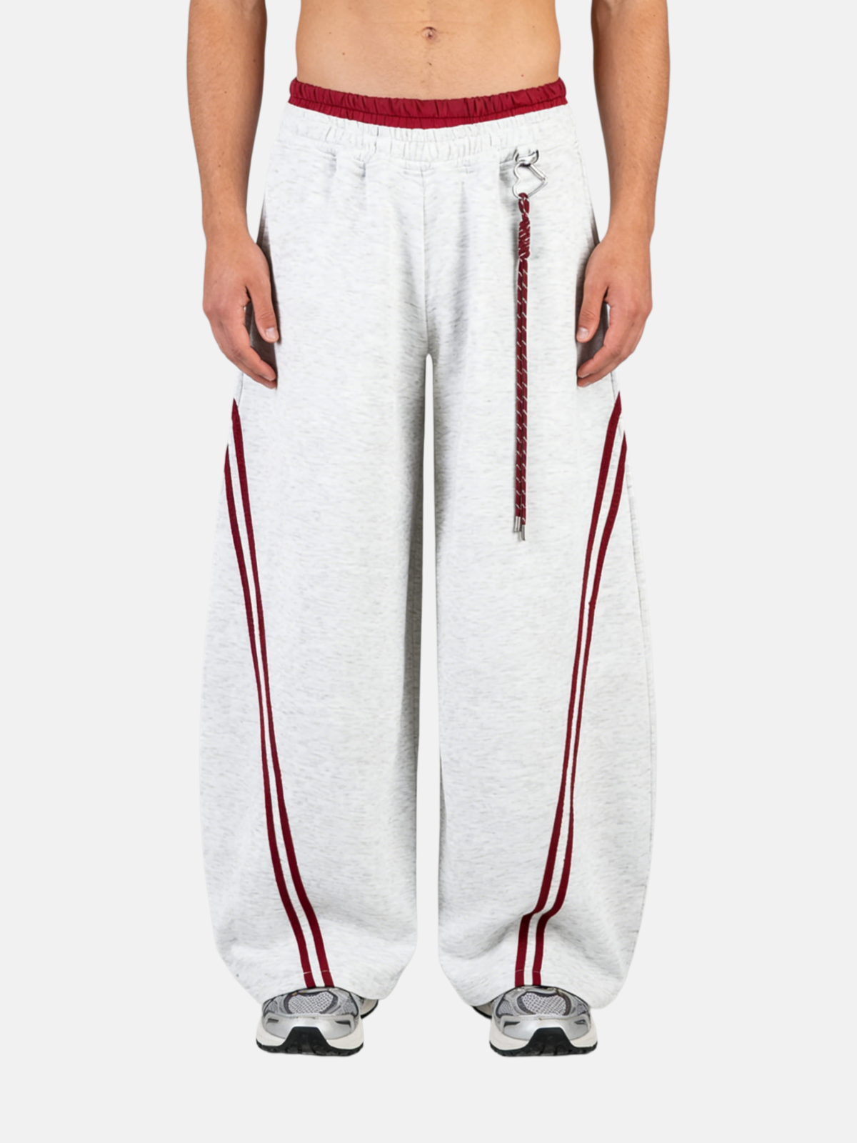 Haaura Contrast Stripe Jogger Pants