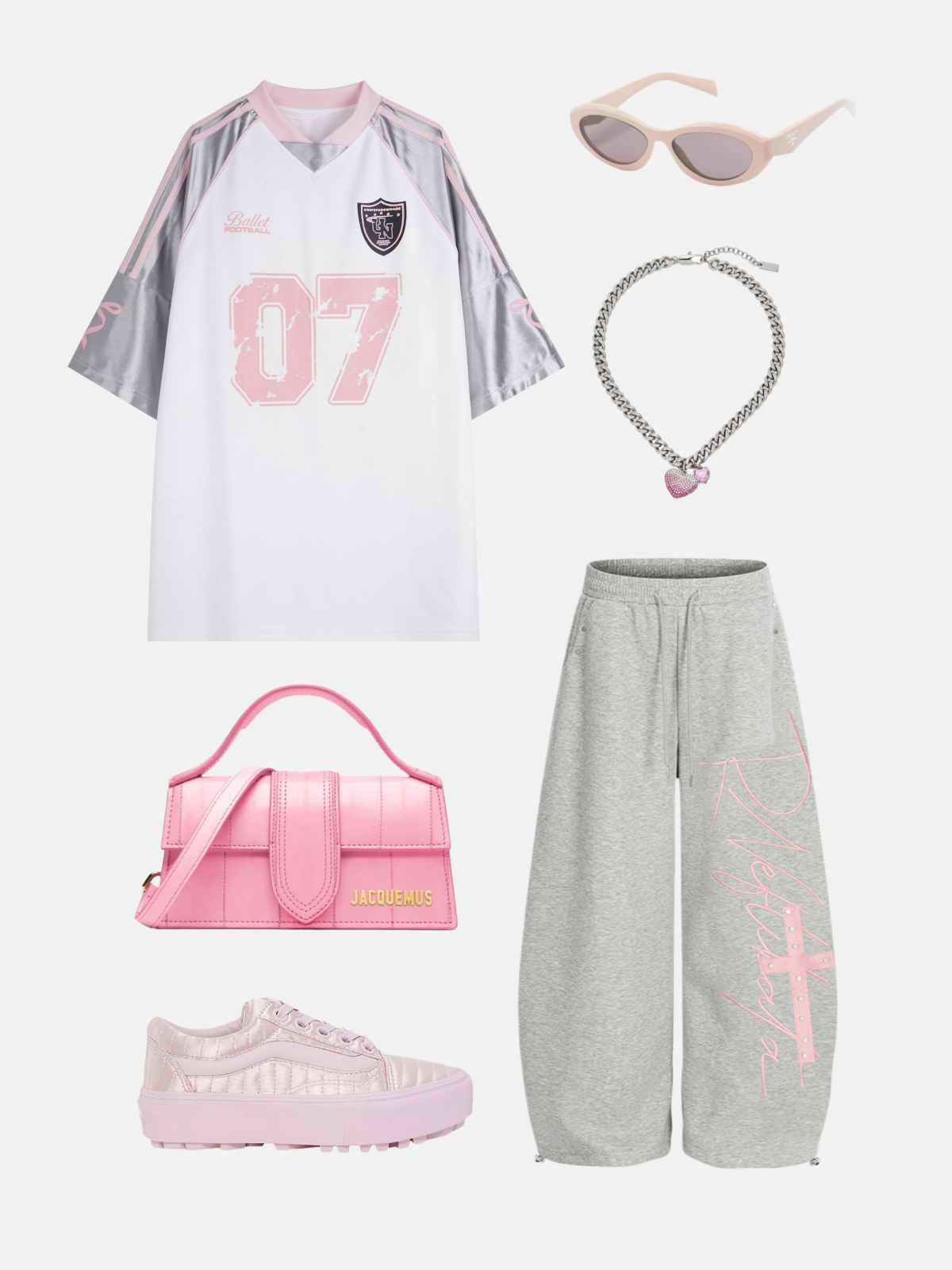 Haaura Distressed 07 Ballet Football Tee