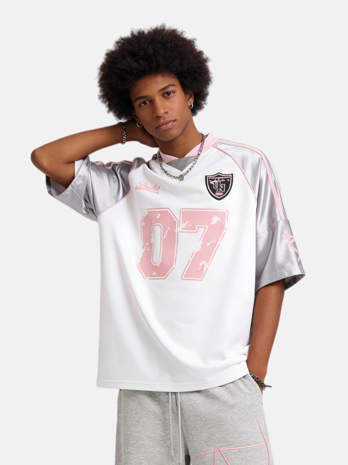 Haaura Distressed 07 Ballet Football Tee