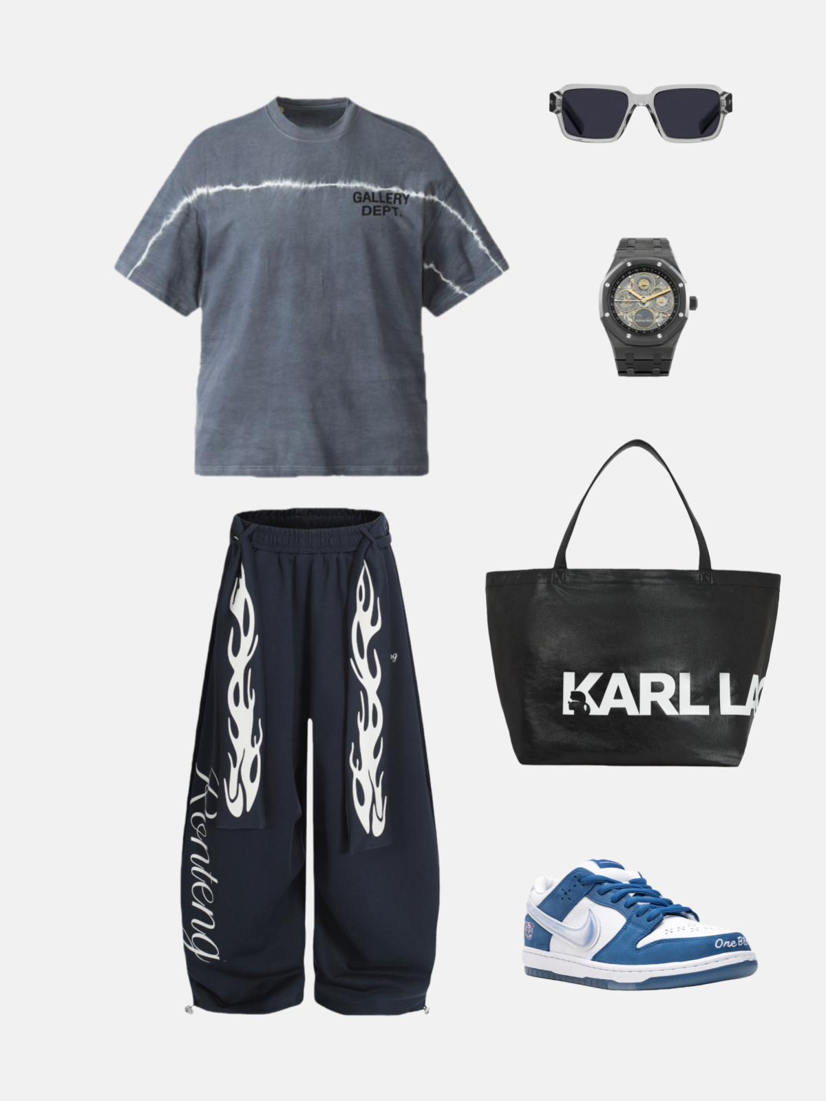 Haaura Logo & Line Detail Tee