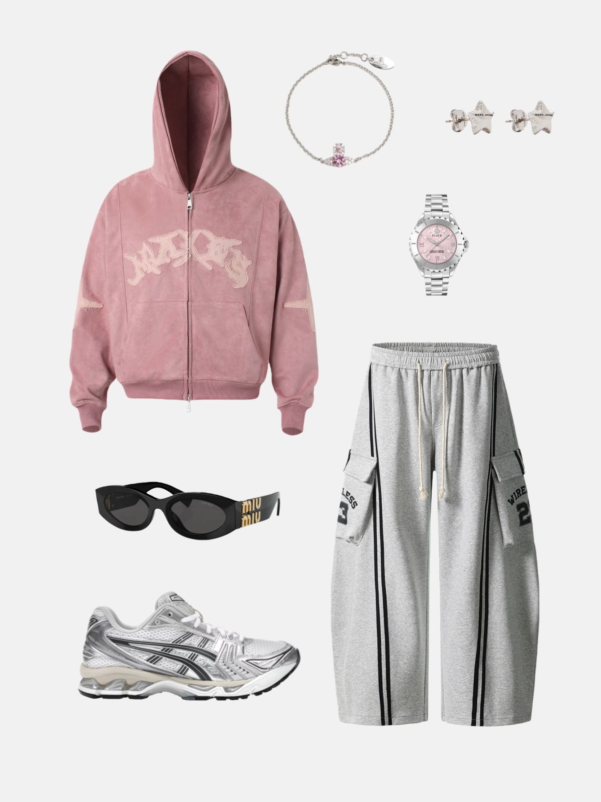 Haaura “MAGICS” Graphic Zip-Up Hoodie