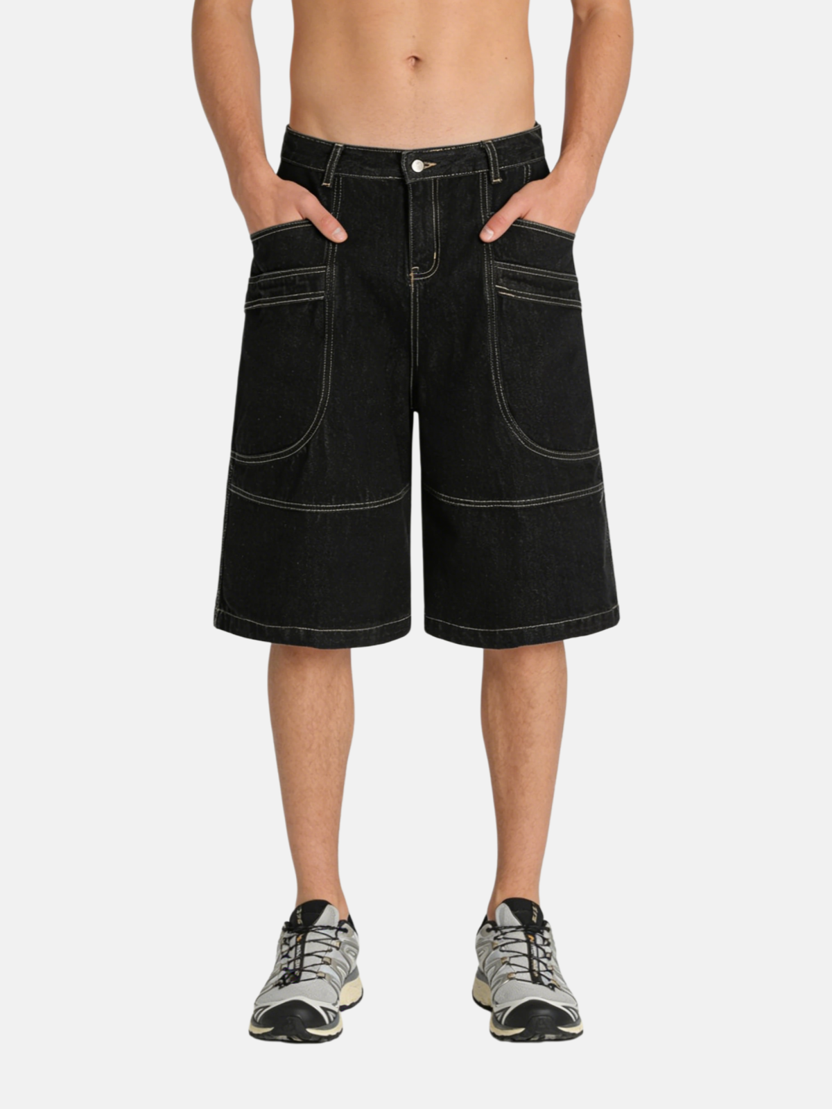Haaura Multi Pocket Longline Jorts
