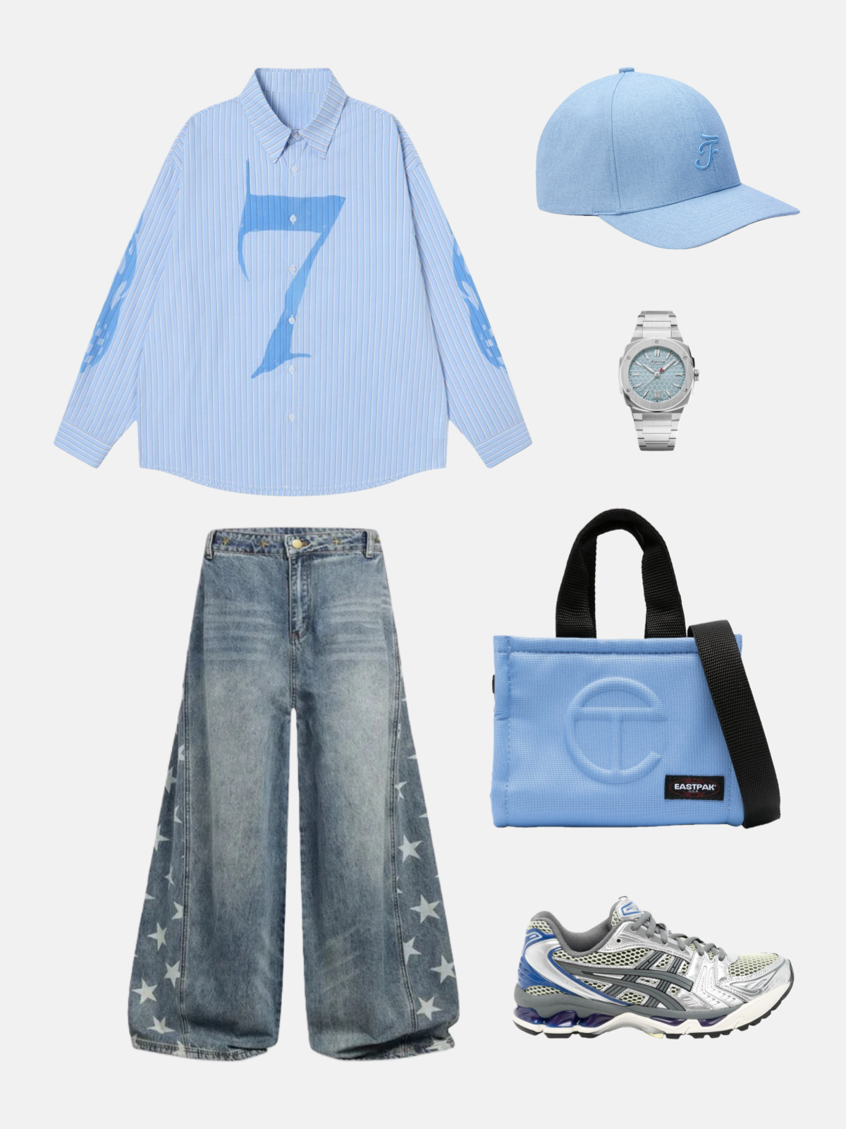 Haaura No.7 Striped Shirt
