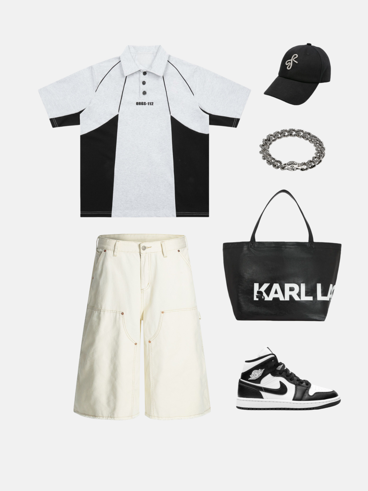 Haaura Panel Longline Jorts