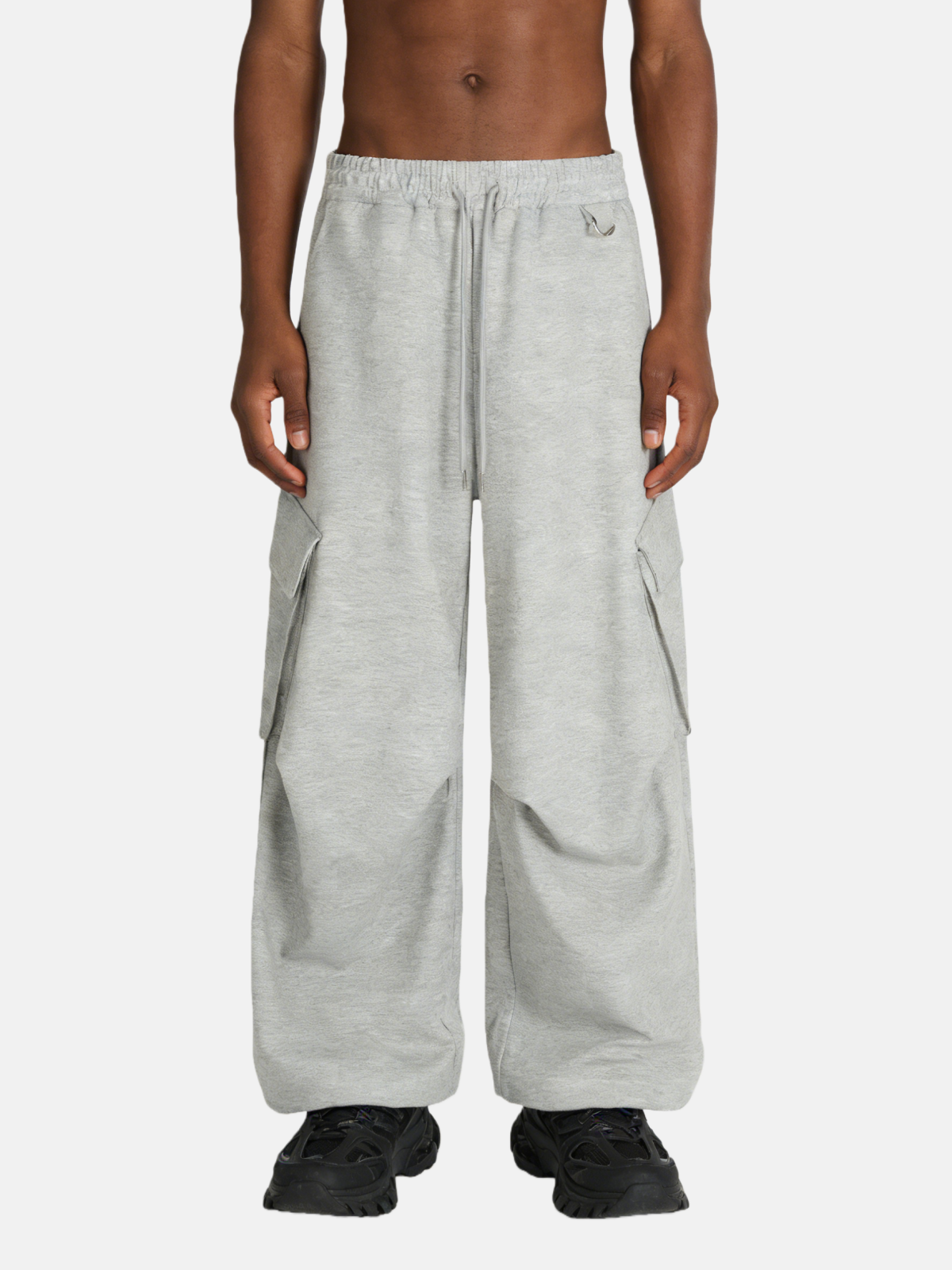 Haaura Pleated Baggy Sweatpants