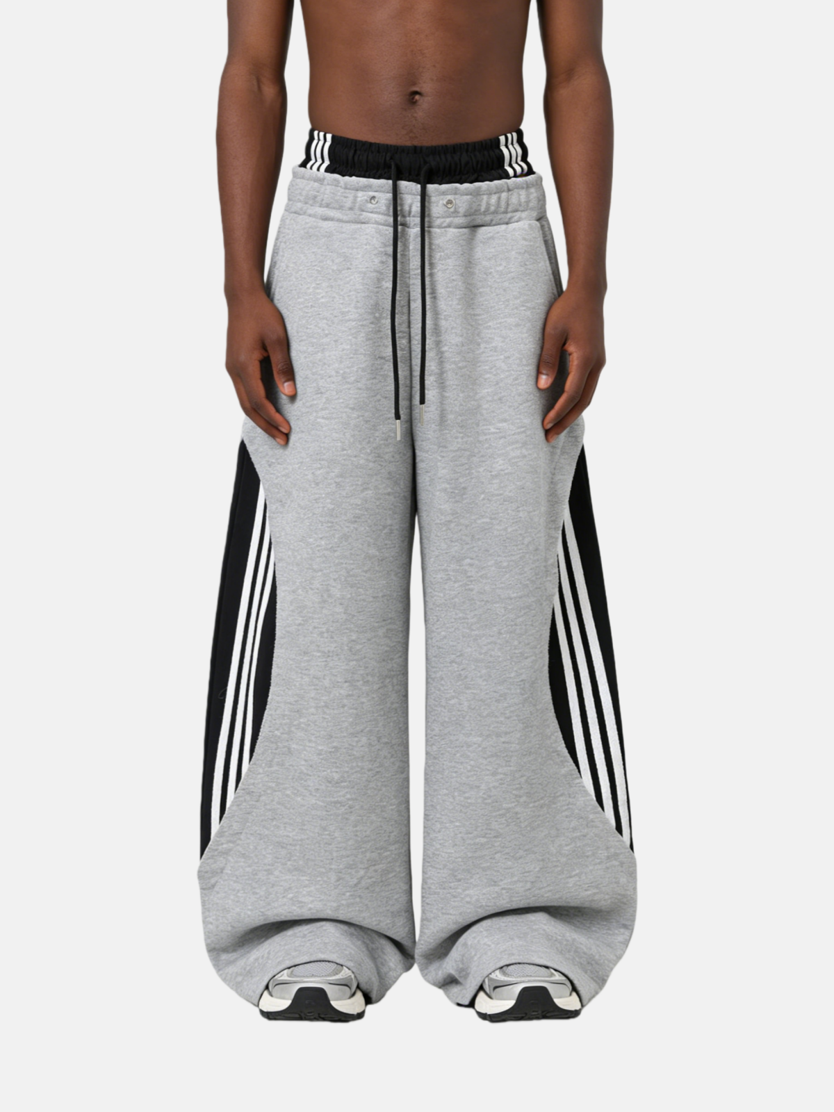 Haaura Side-Stripe Jogger Pants