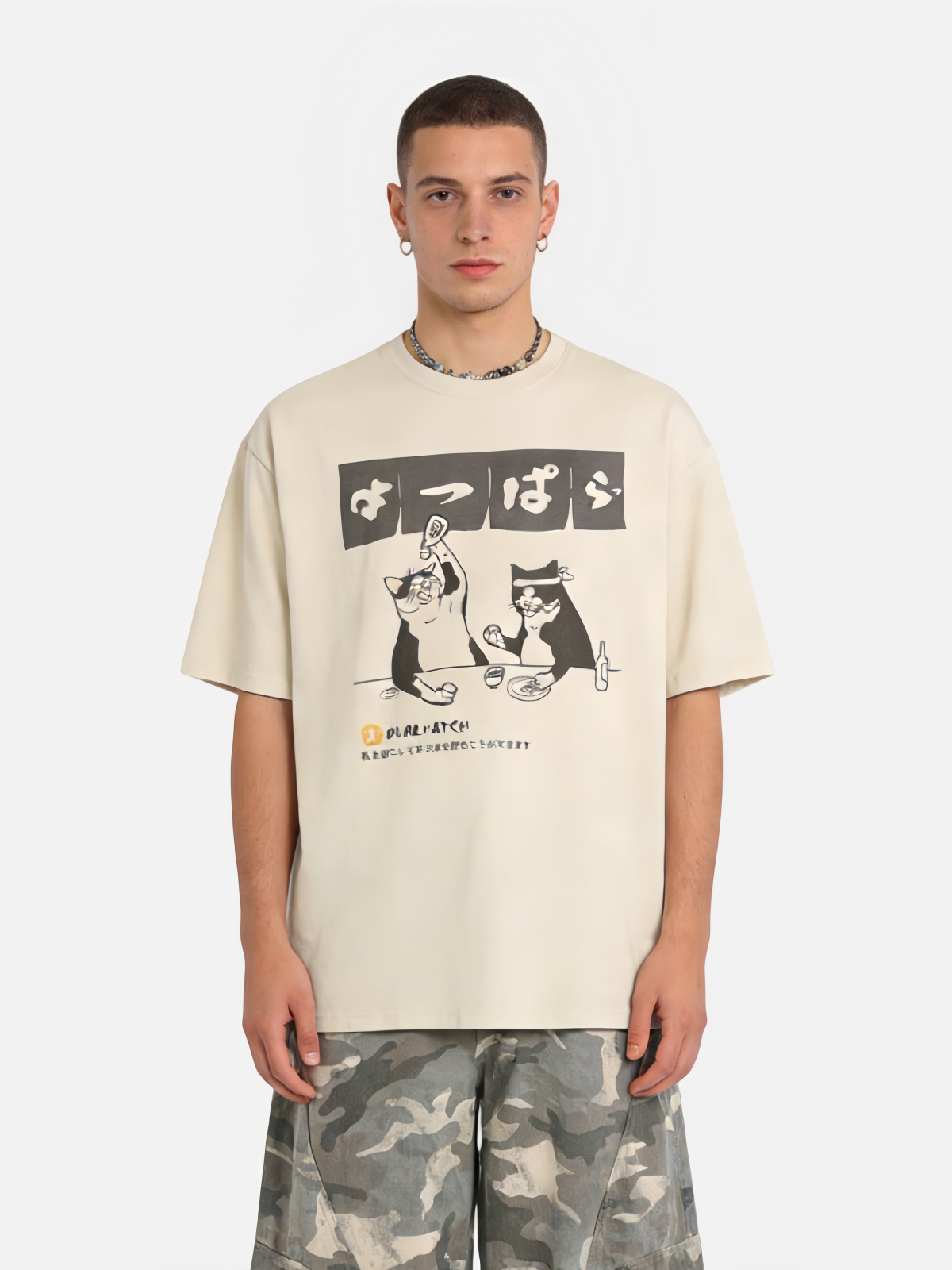 Haaura The Cat After Work Graphic Tee