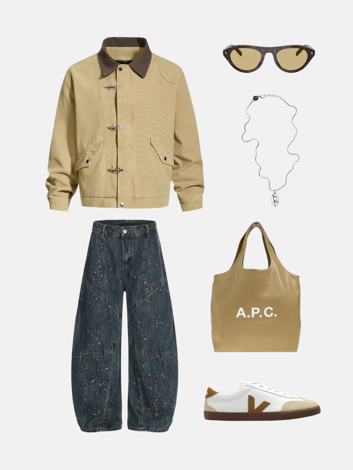 Haaura Toggle Front Panel Jacket
