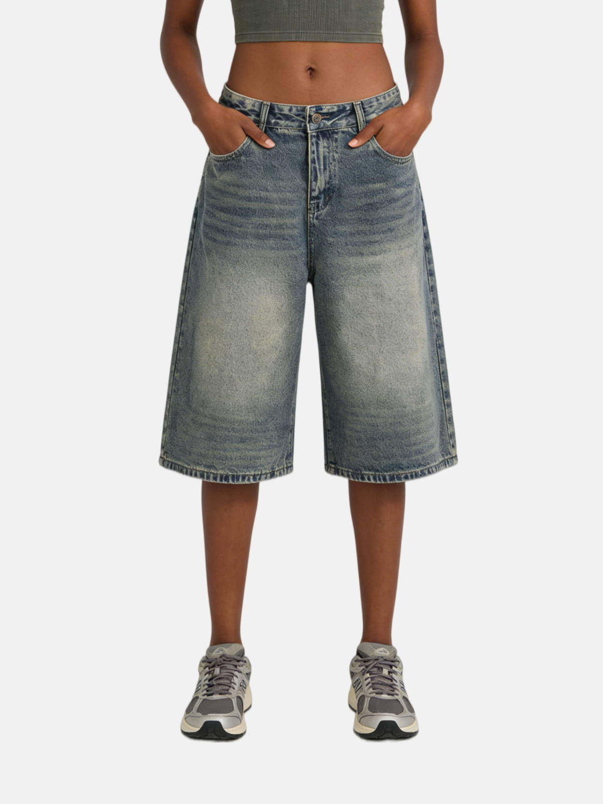 Haaura Washed Longline Jorts