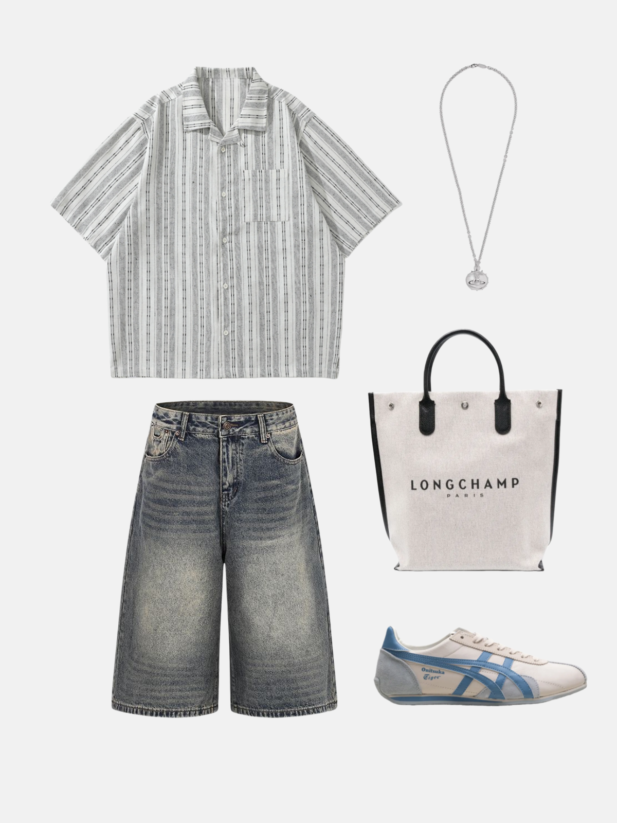 Haaura Washed Longline Jorts